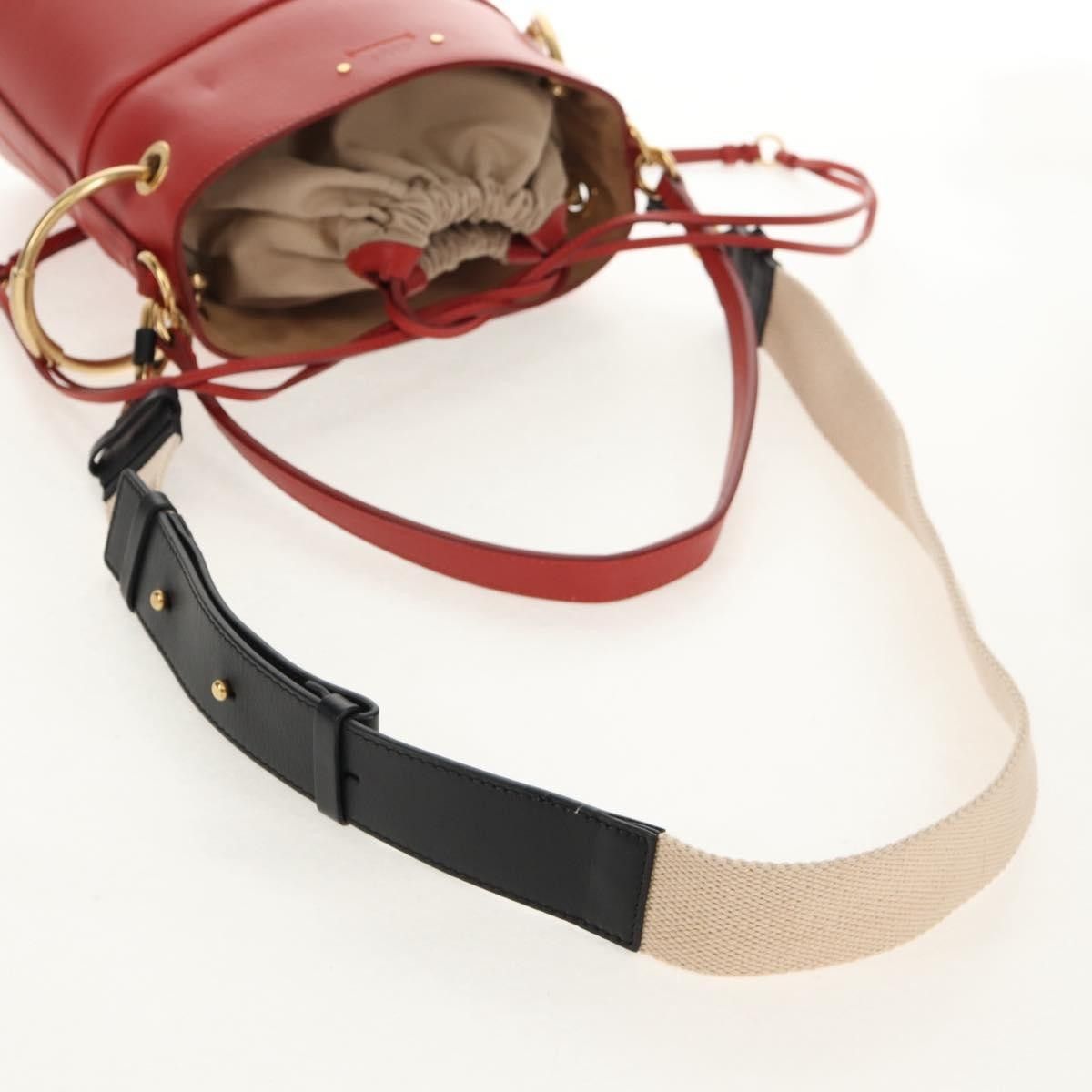 Chloe Chloe Roy Bucket Bag Leather Size ONE SIZE - 17 Thumbnail