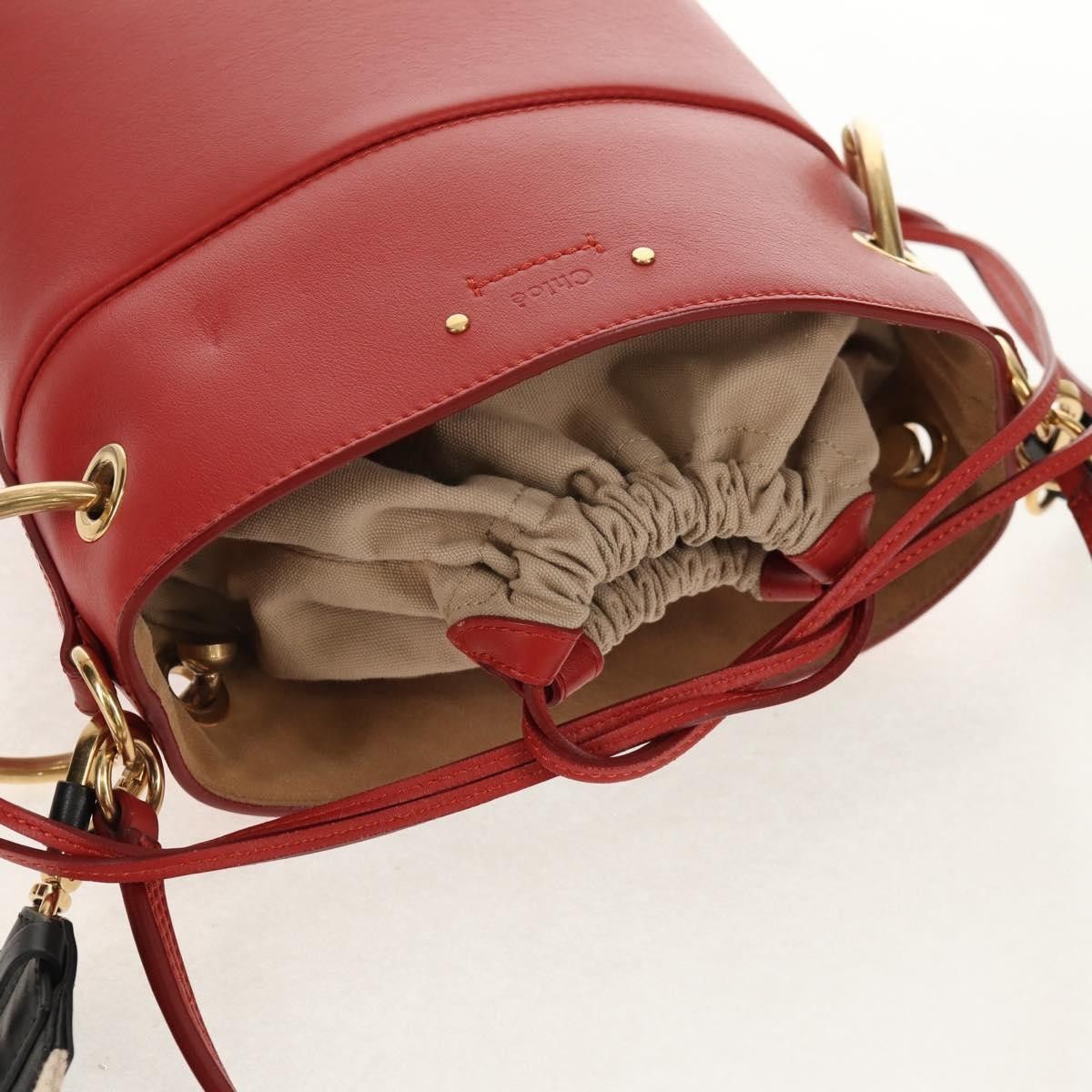 Chloe Chloe Roy Bucket Bag Leather Size ONE SIZE - 13 Thumbnail