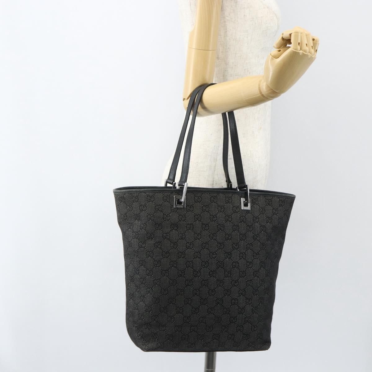 Gucci Gucci Vintage Bucket Shopping Tote GG Canvas Size ONE SIZE - 14 Thumbnail