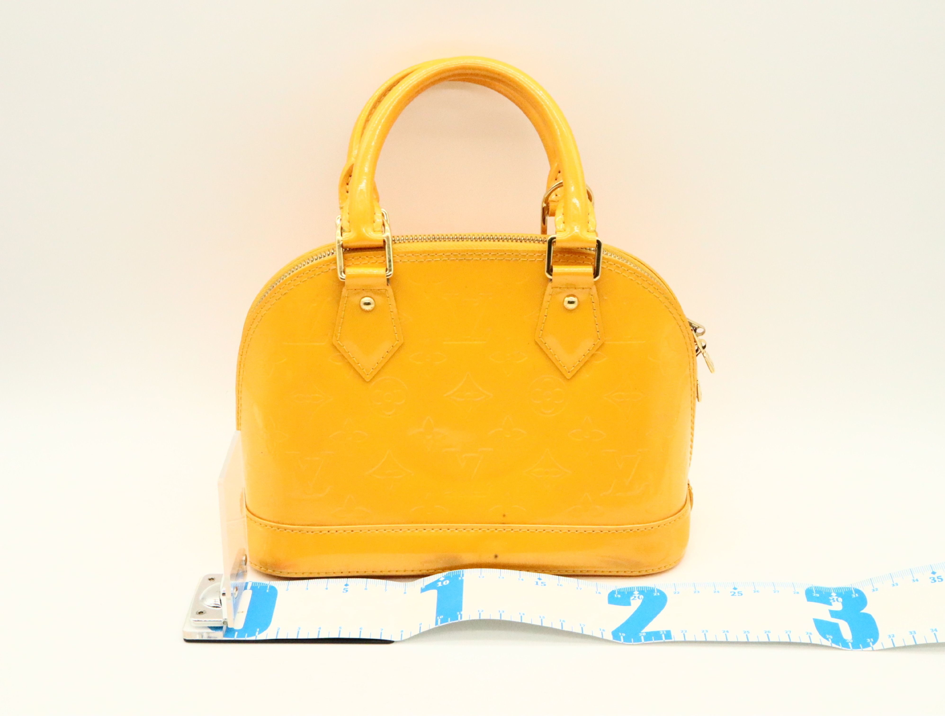 Louis Vuitton Louis Vuitton Alma Handbag Monogram Vernis Size ONE SIZE - 2 Thumbnail