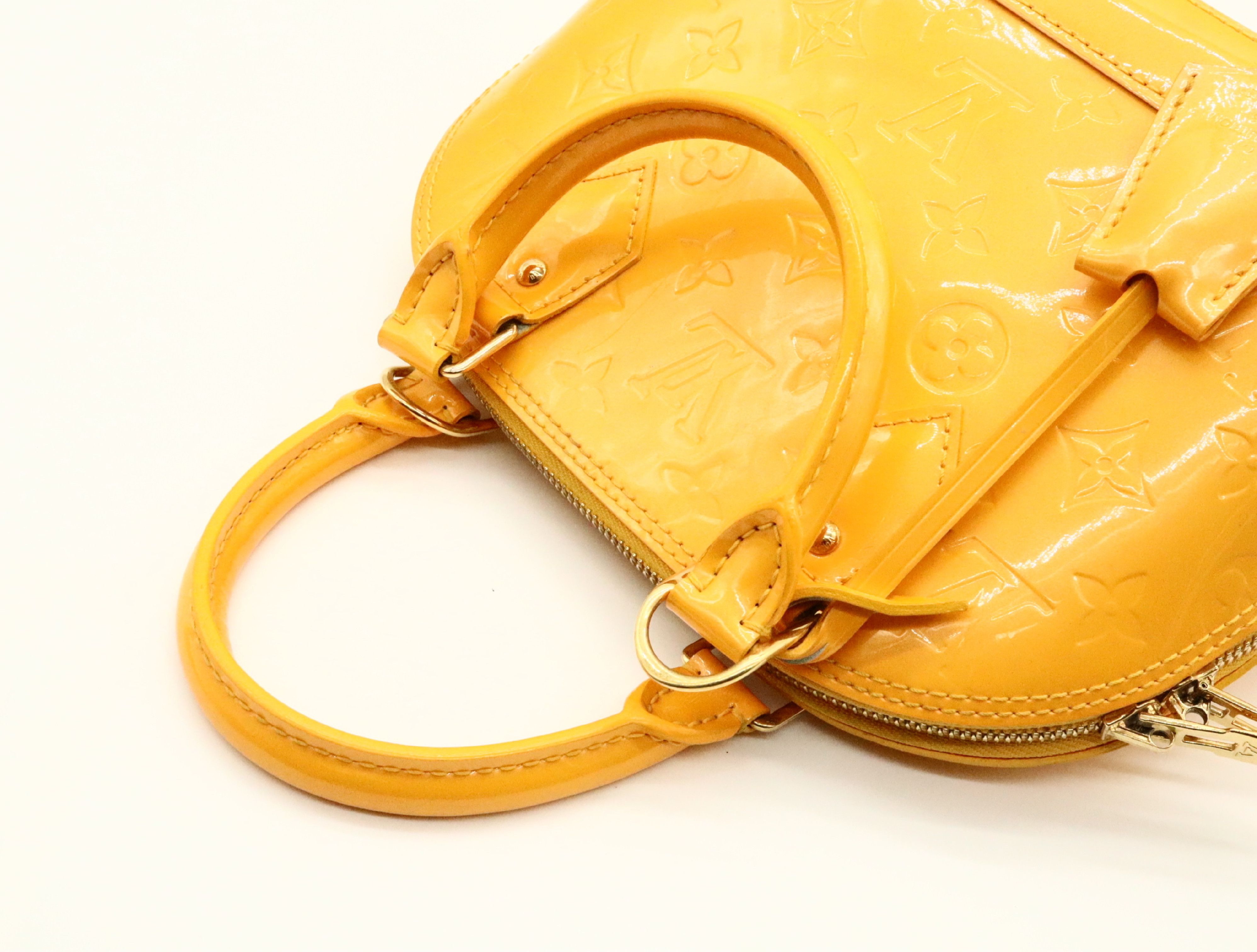Louis Vuitton Louis Vuitton Alma Handbag Monogram Vernis Size ONE SIZE - 3 Thumbnail