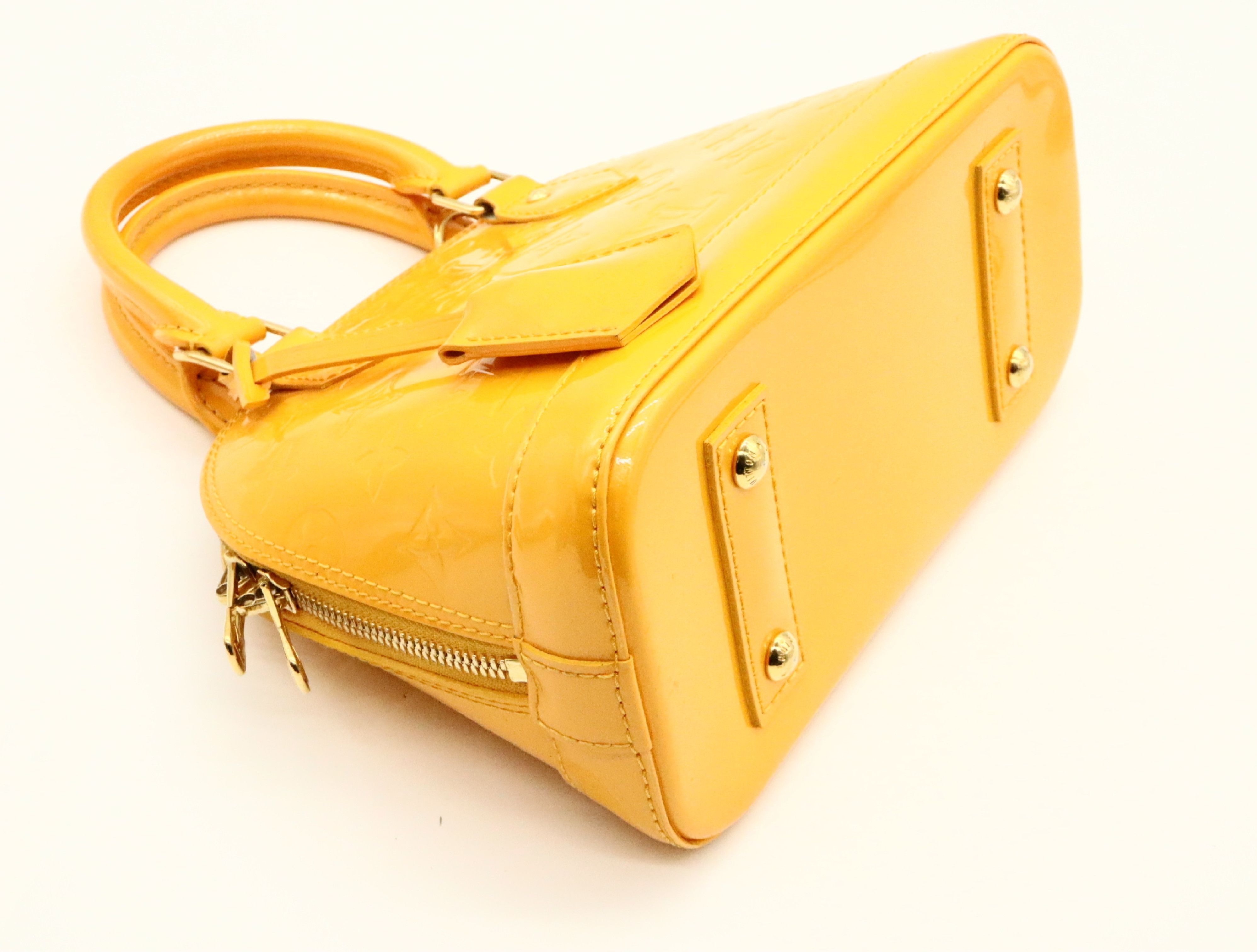 Louis Vuitton Louis Vuitton Alma Handbag Monogram Vernis Size ONE SIZE - 4 Thumbnail