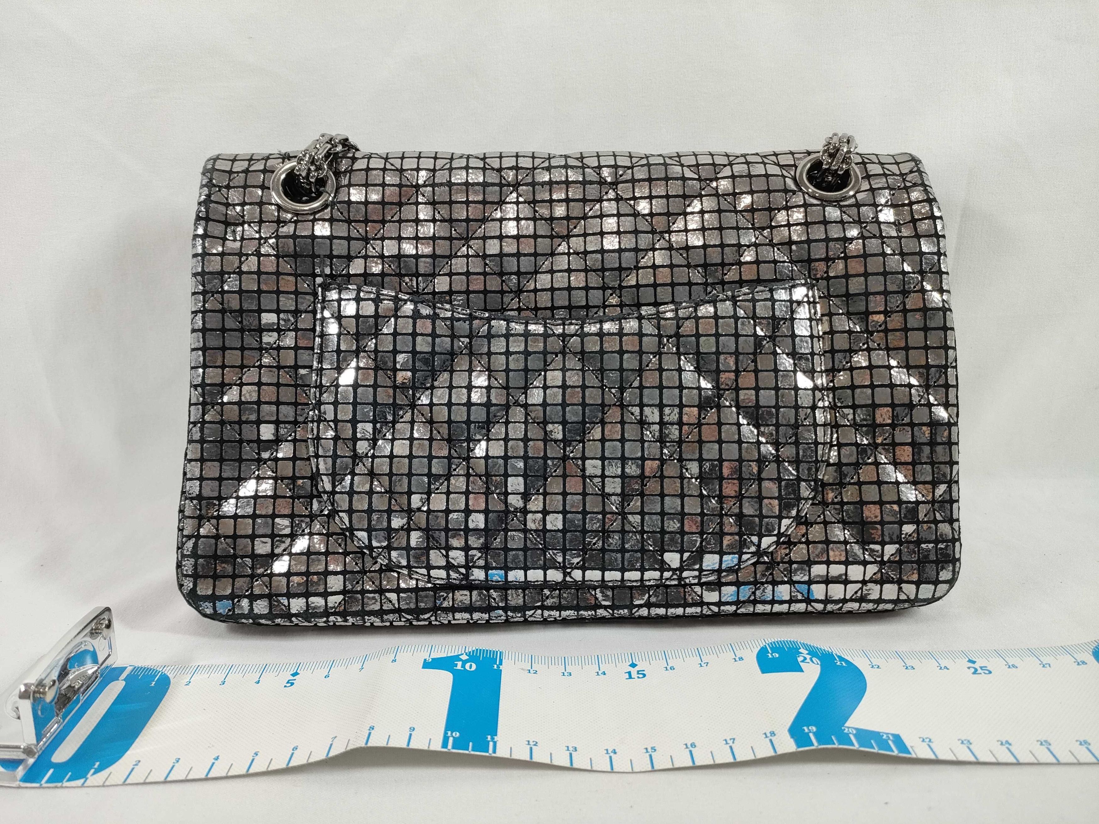 Chanel Chanel Mirror Reissue 2.55 Flap Bag Quilted Suede with Calfskin Size ONE SIZE - 2 Thumbnail