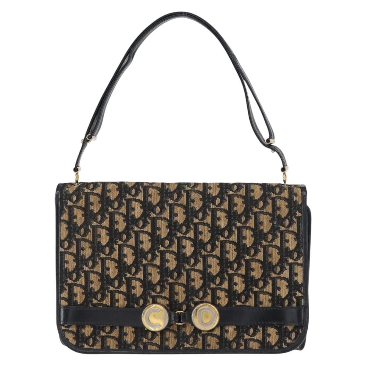 Dior Christian Dior Vintage Trotter Shoulder Bag Canvas Size ONE SIZE - 19 Thumbnail
