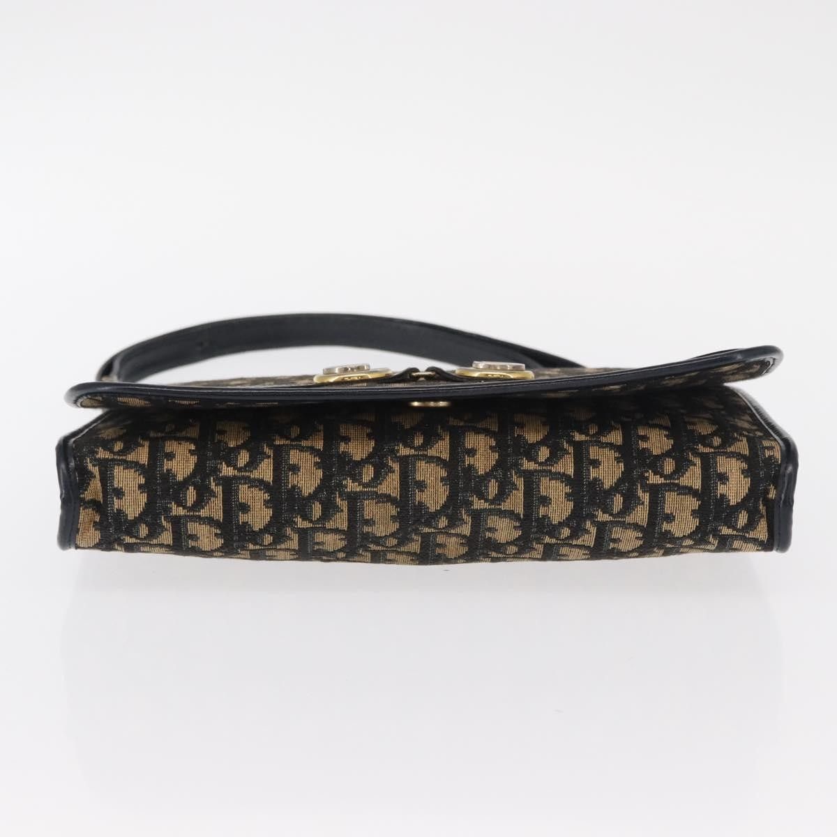 Dior Christian Dior Vintage Trotter Shoulder Bag Canvas Size ONE SIZE - 14 Thumbnail
