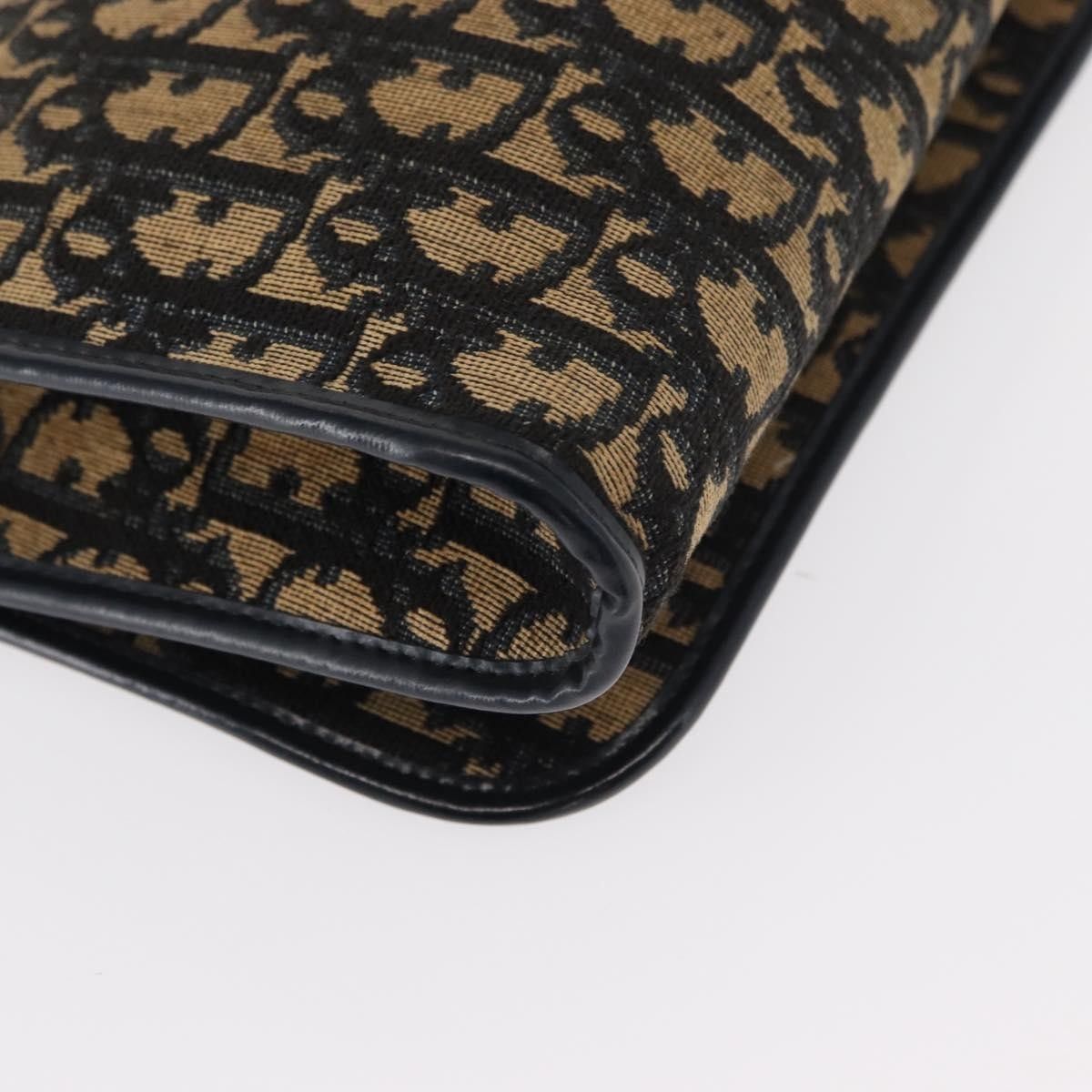 Dior Christian Dior Vintage Trotter Shoulder Bag Canvas Size ONE SIZE - 10 Thumbnail