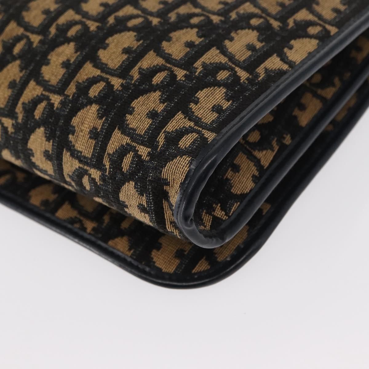 Dior Christian Dior Vintage Trotter Shoulder Bag Canvas Size ONE SIZE - 11 Thumbnail