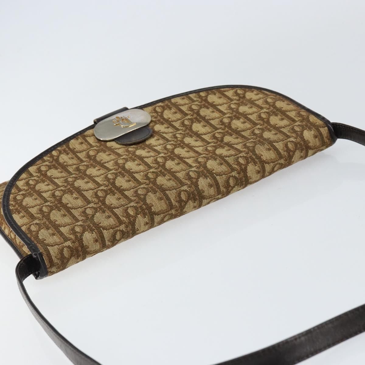 Dior Christian Dior Vintage Trotter Shoulder Bag Canvas Size ONE SIZE - 14 Thumbnail