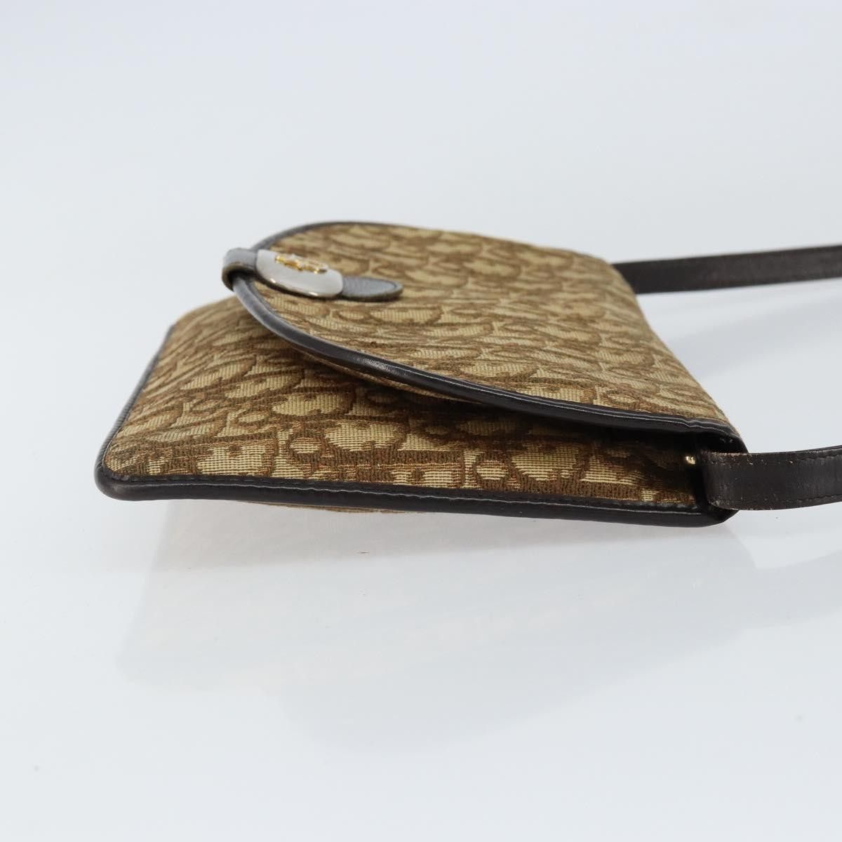 Dior Christian Dior Vintage Trotter Shoulder Bag Canvas Size ONE SIZE - 3 Thumbnail