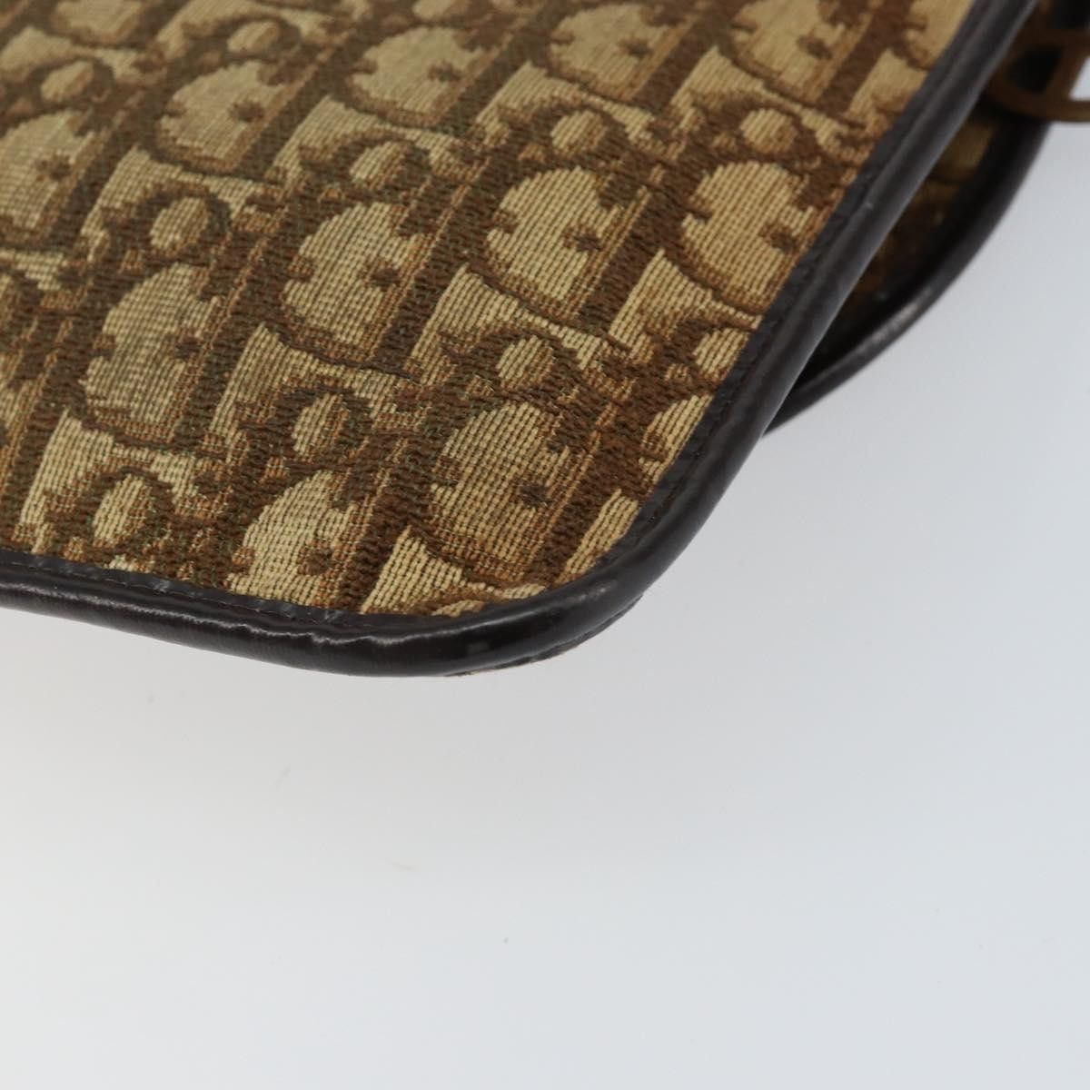 Dior Christian Dior Vintage Trotter Shoulder Bag Canvas Size ONE SIZE - 11 Thumbnail