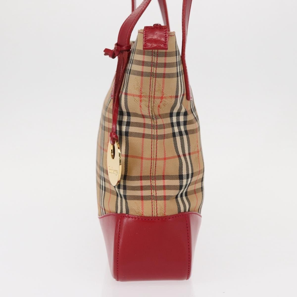 Burberry Burberry Nova Check Handbag Nova Check Canvas and leather Size ONE SIZE - 3 Thumbnail
