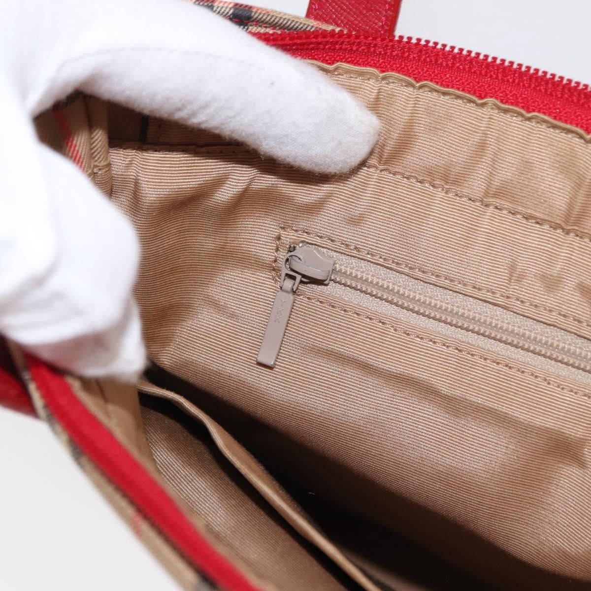 Burberry Burberry Nova Check Handbag Nova Check Canvas and leather Size ONE SIZE - 12 Thumbnail