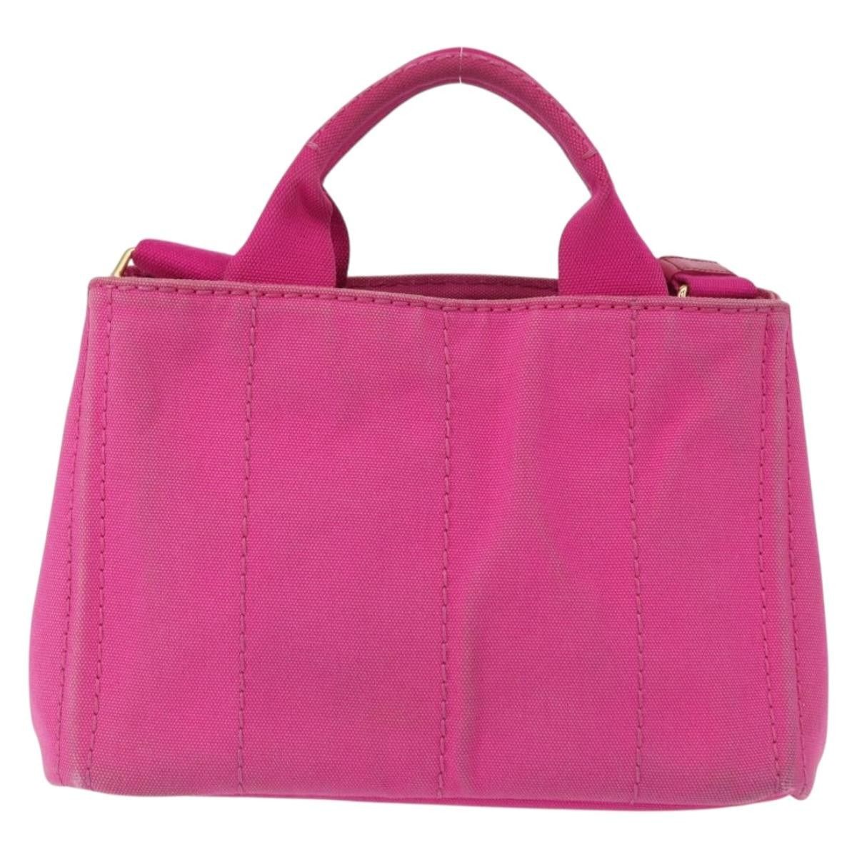 Prada Prada Canapa Open Tote Canvas Size ONE SIZE - 2 Thumbnail