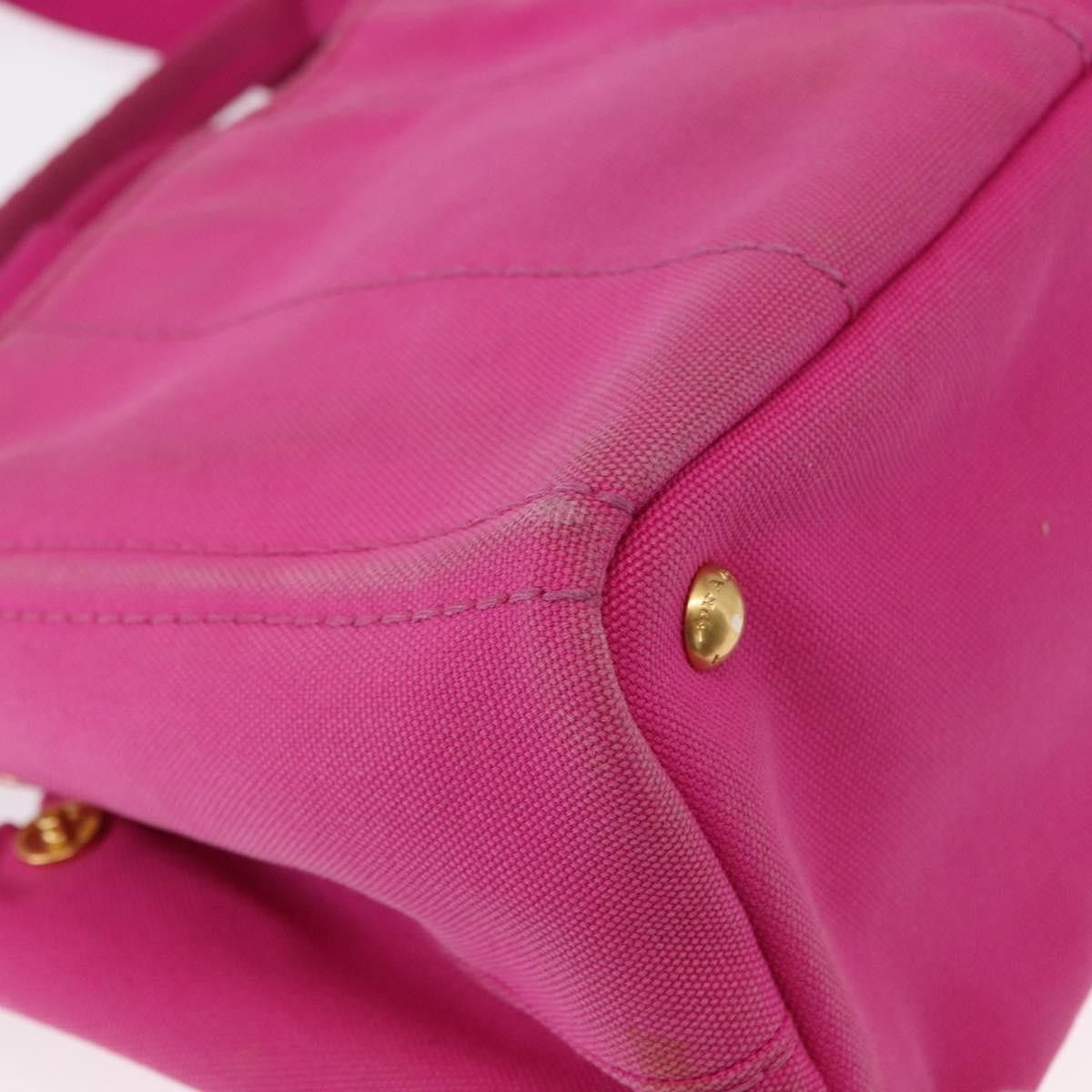 Prada Prada Canapa Open Tote Canvas Size ONE SIZE - 9 Thumbnail