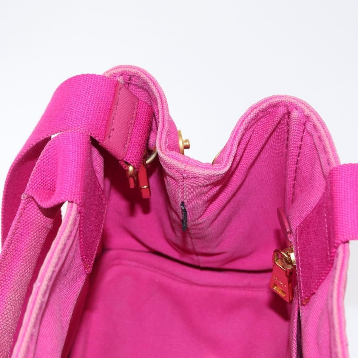Prada Prada Canapa Open Tote Canvas Size ONE SIZE - 22 Thumbnail