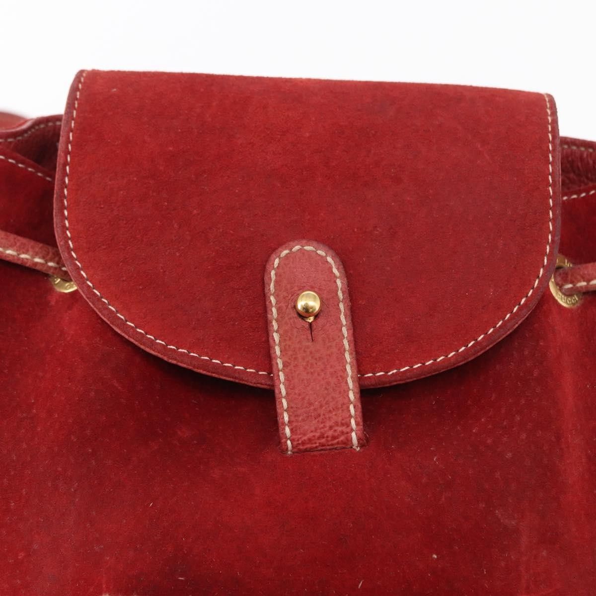 Gucci Gucci Vintage Bamboo Backpack Leather Size ONE SIZE - 22 Thumbnail