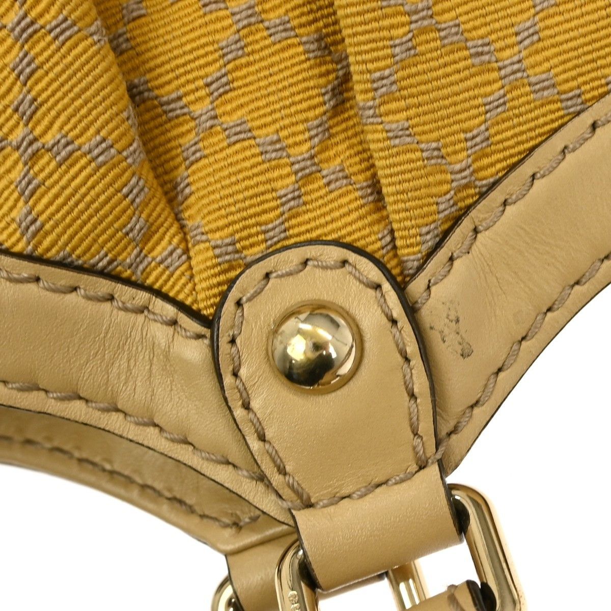 Gucci Gucci Sukey Tote GG Canvas with Leather Size ONE SIZE - 8 Thumbnail