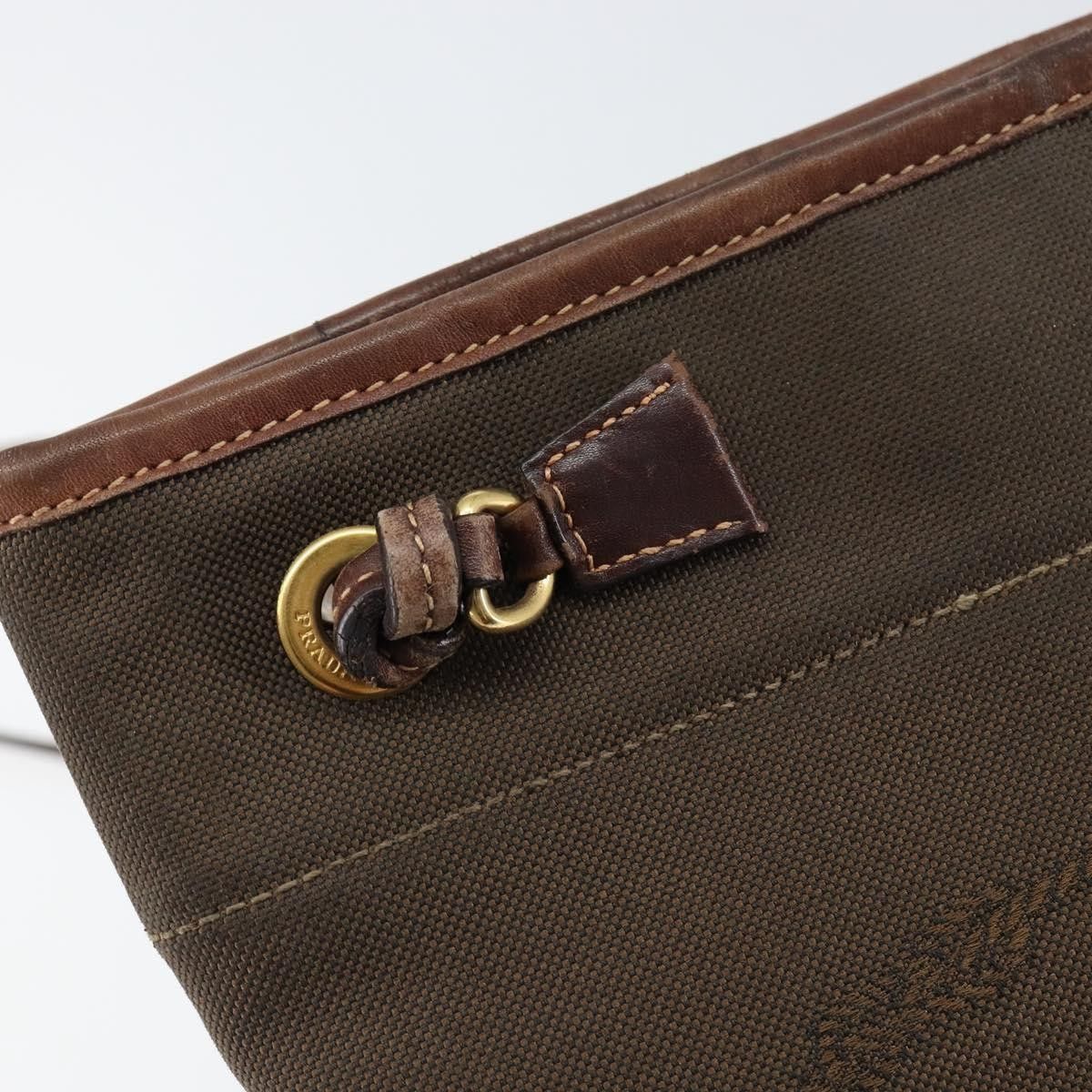 Prada Prada Logo Flat Messenger Canvas Size ONE SIZE - 20 Thumbnail