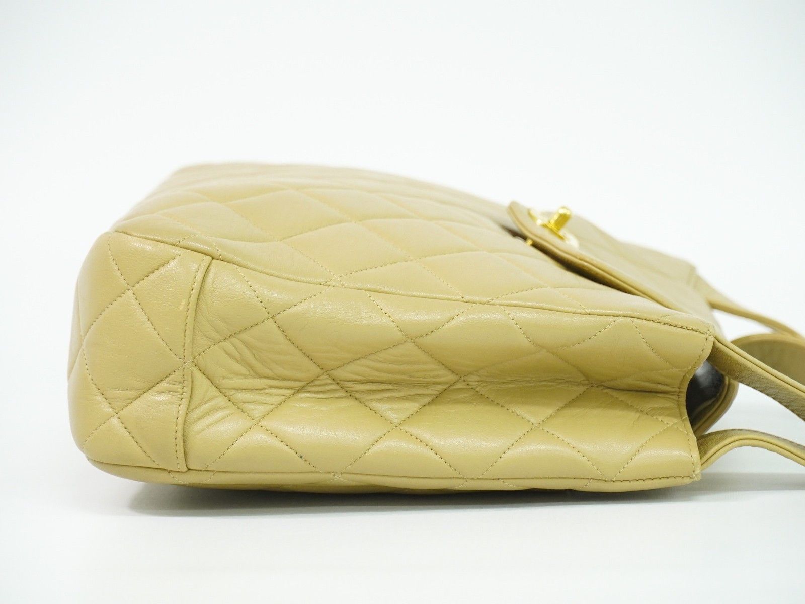 Chanel Chanel Vintage Tote Leather Size ONE SIZE - 3 Thumbnail