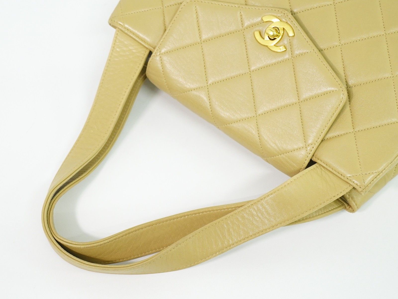 Chanel Chanel Vintage Tote Leather Size ONE SIZE - 8 Thumbnail