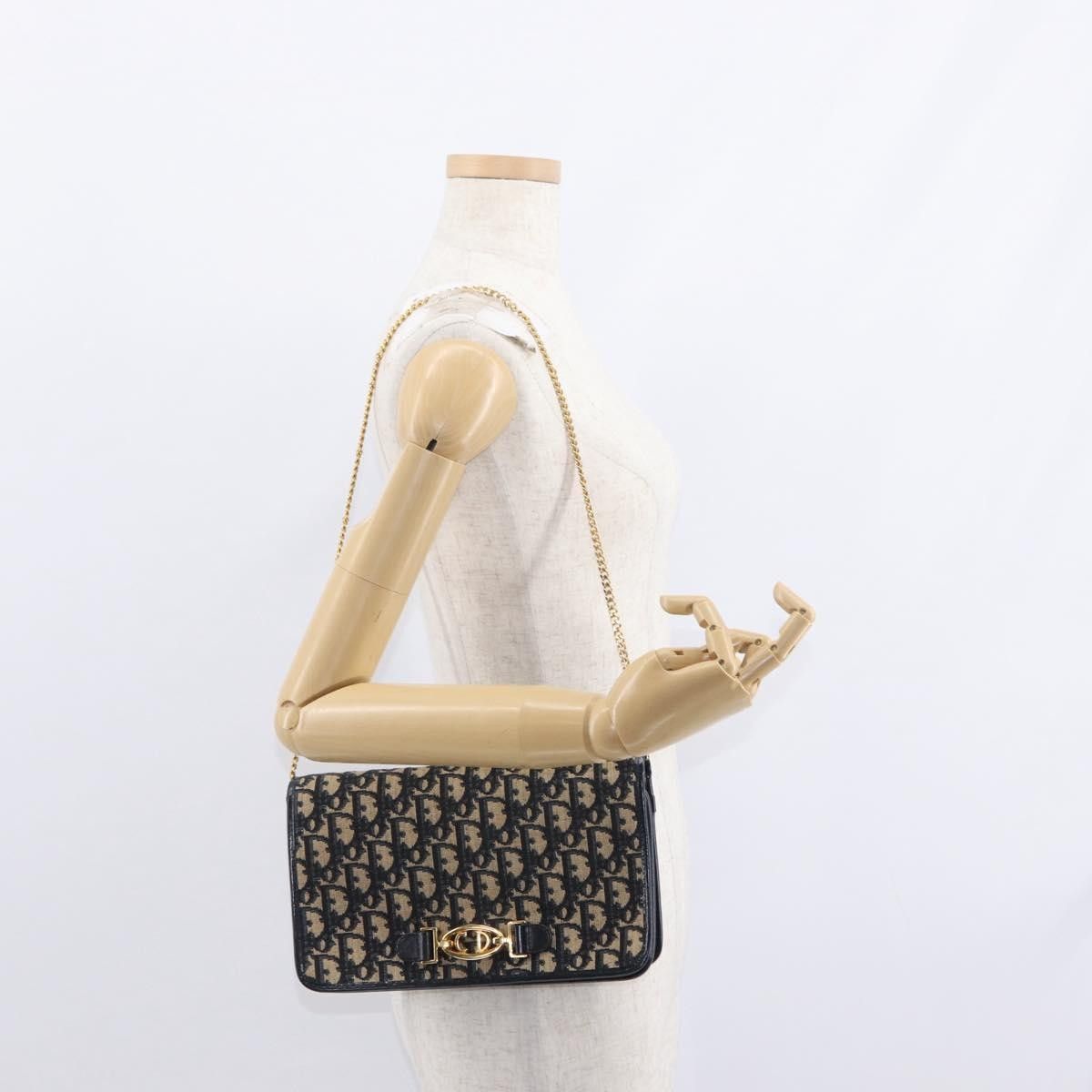 Dior Christian Dior Vintage CD trotter Shoulder bag Canvas Size ONE SIZE - 12 Thumbnail