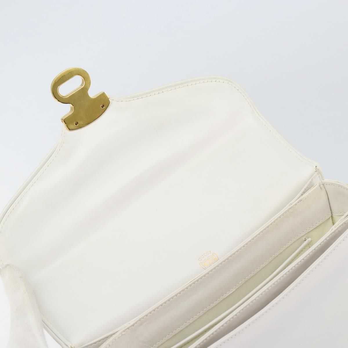 Gucci Gucci Vintage Handbag Leather Size ONE SIZE - 17 Thumbnail
