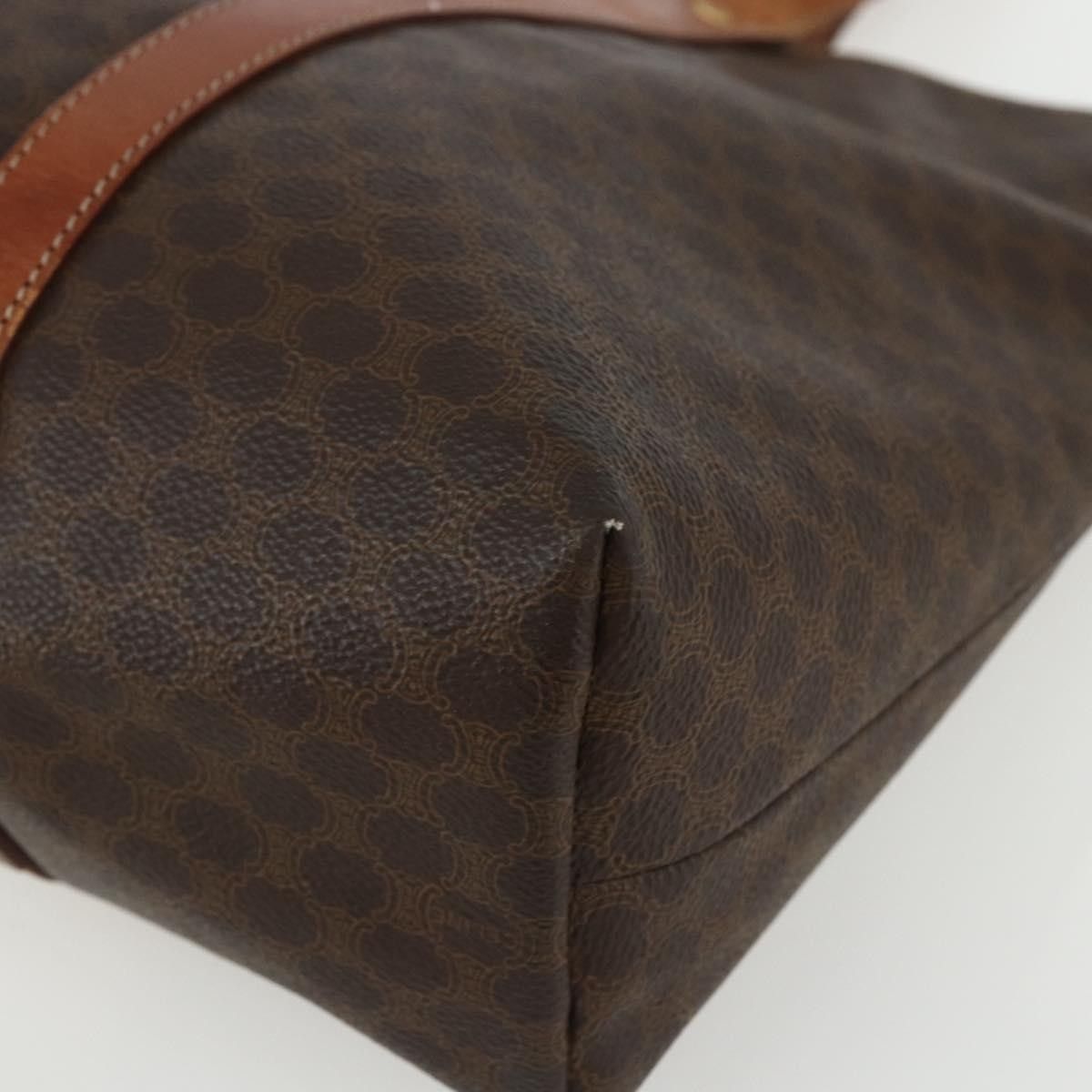 Celine Celine Vintage Macadam Tote bag Canvas and Leather Size ONE SIZE - 11 Thumbnail