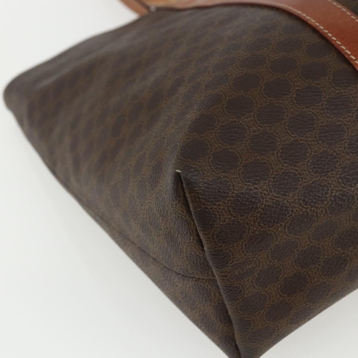 Celine Celine Vintage Macadam Tote bag Canvas and Leather Size ONE SIZE - 12 Thumbnail