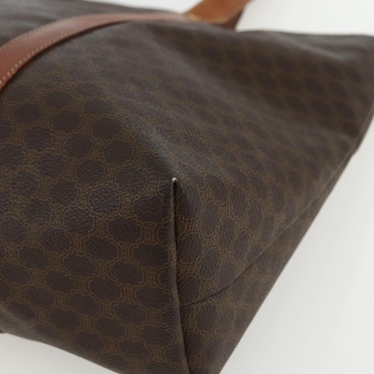 Celine Celine Vintage Macadam Tote bag Canvas and Leather Size ONE SIZE - 10 Thumbnail