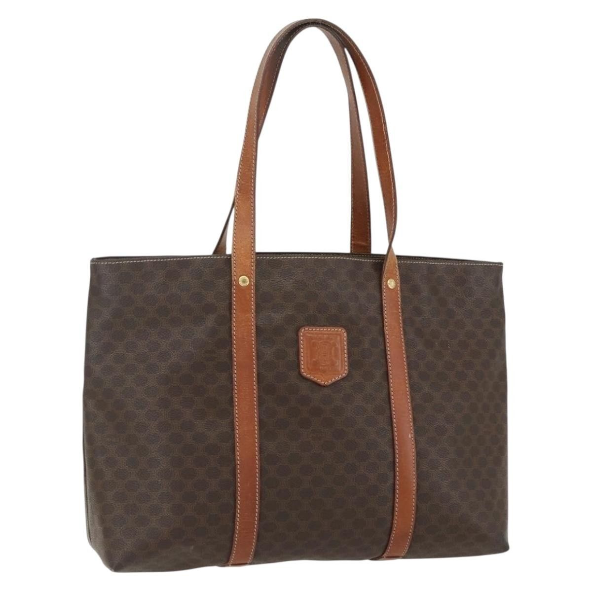 Celine Celine Vintage Macadam Tote bag Canvas and Leather Size ONE SIZE - 19 Thumbnail