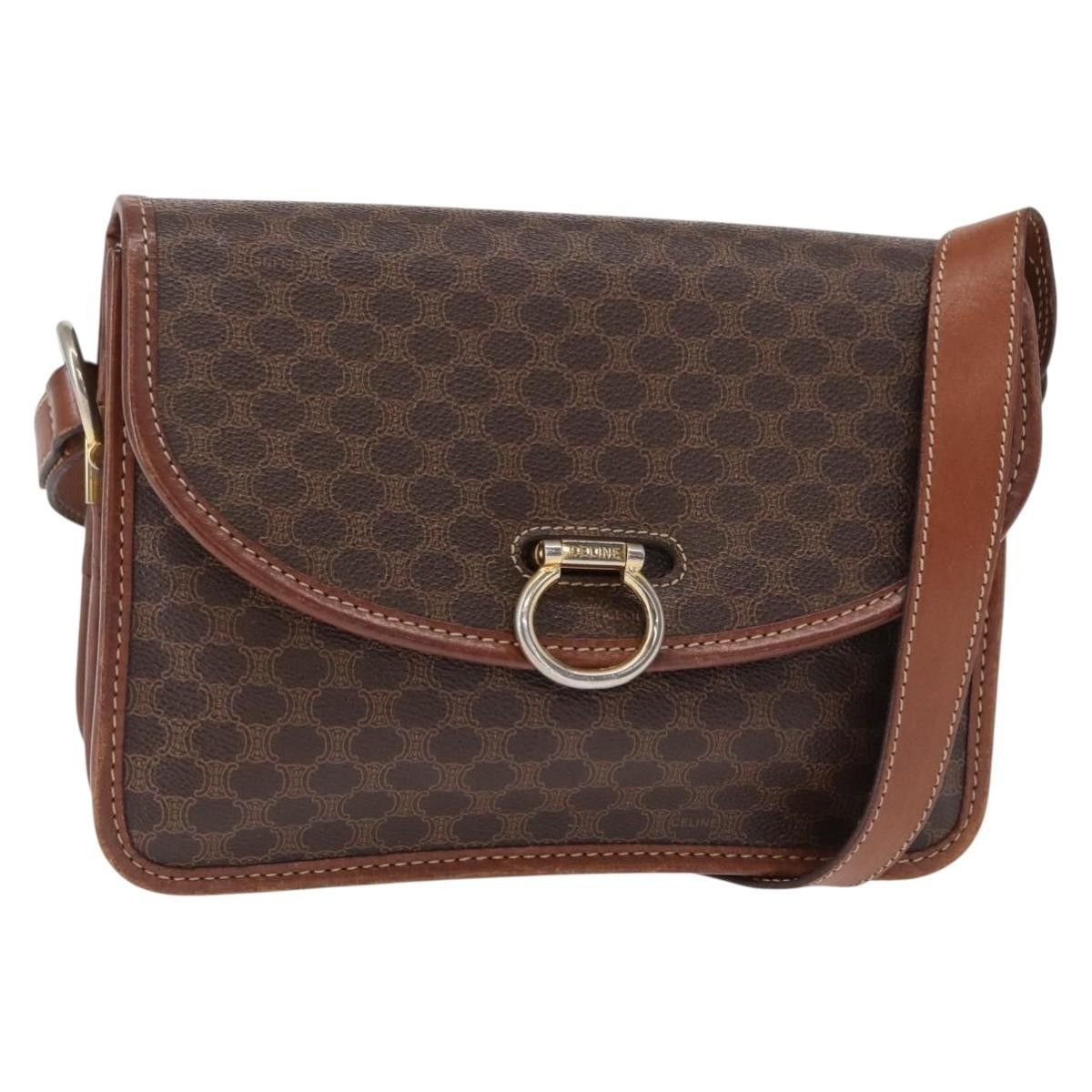 Celine Celine Vintage Macadam Shoulder Bag Canvas Size ONE SIZE - 17 Thumbnail