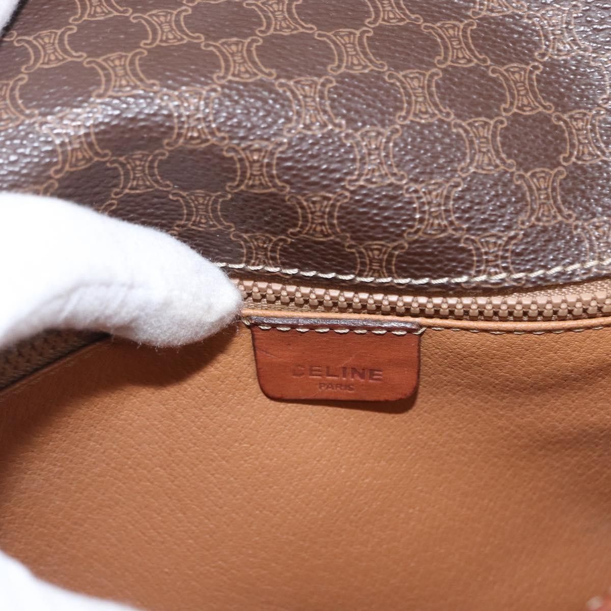 Celine Celine Vintage Macadam Shoulder Bag Canvas Size ONE SIZE - 6 Thumbnail