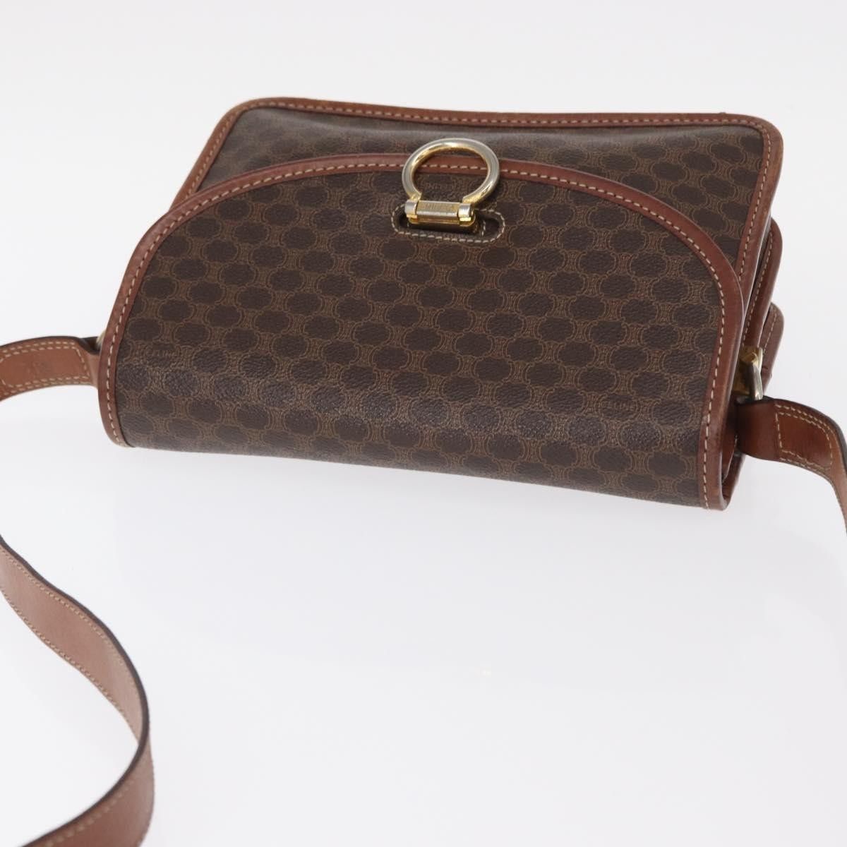 Celine Celine Vintage Macadam Shoulder Bag Canvas Size ONE SIZE - 13 Thumbnail