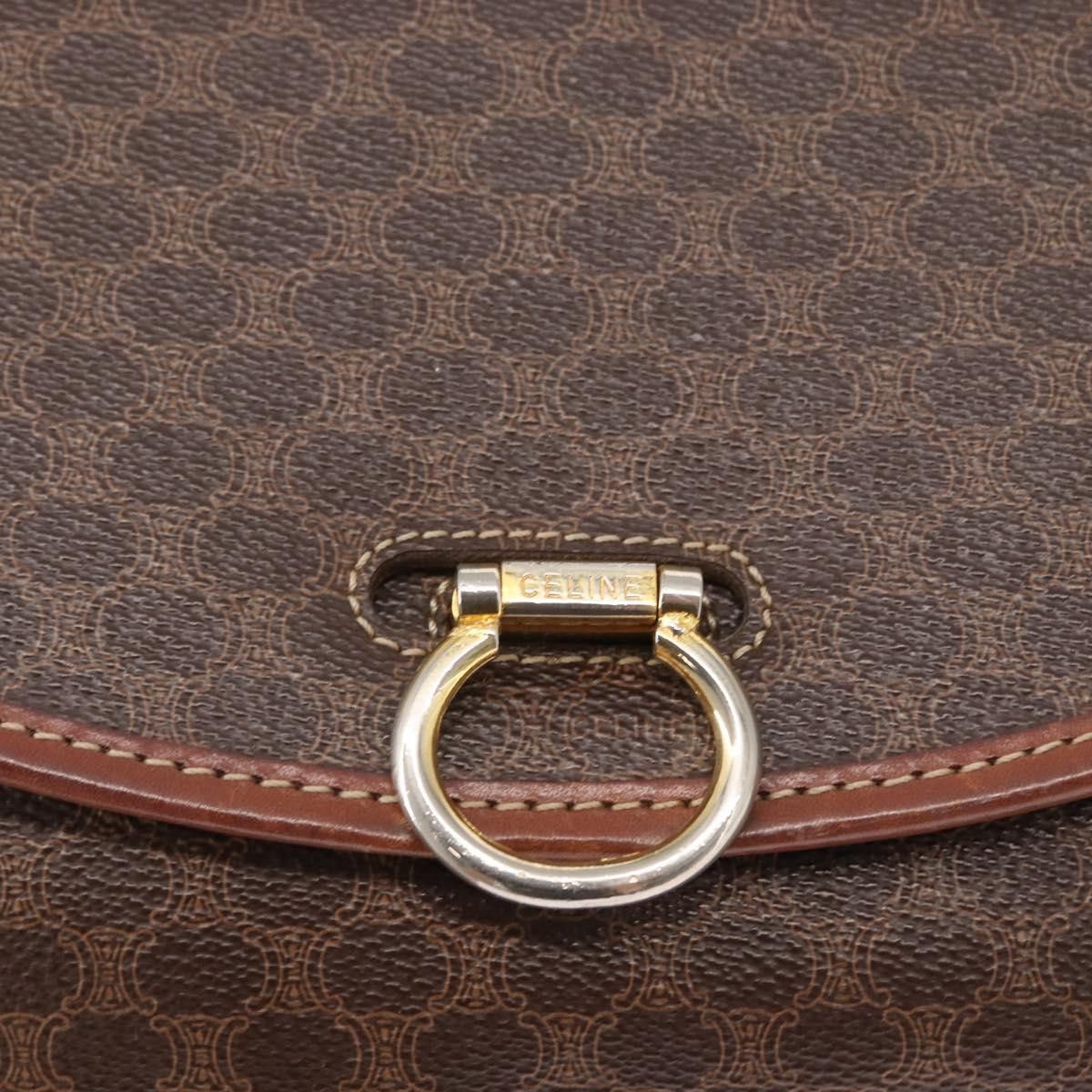 Celine Celine Vintage Macadam Shoulder Bag Canvas Size ONE SIZE - 12 Thumbnail