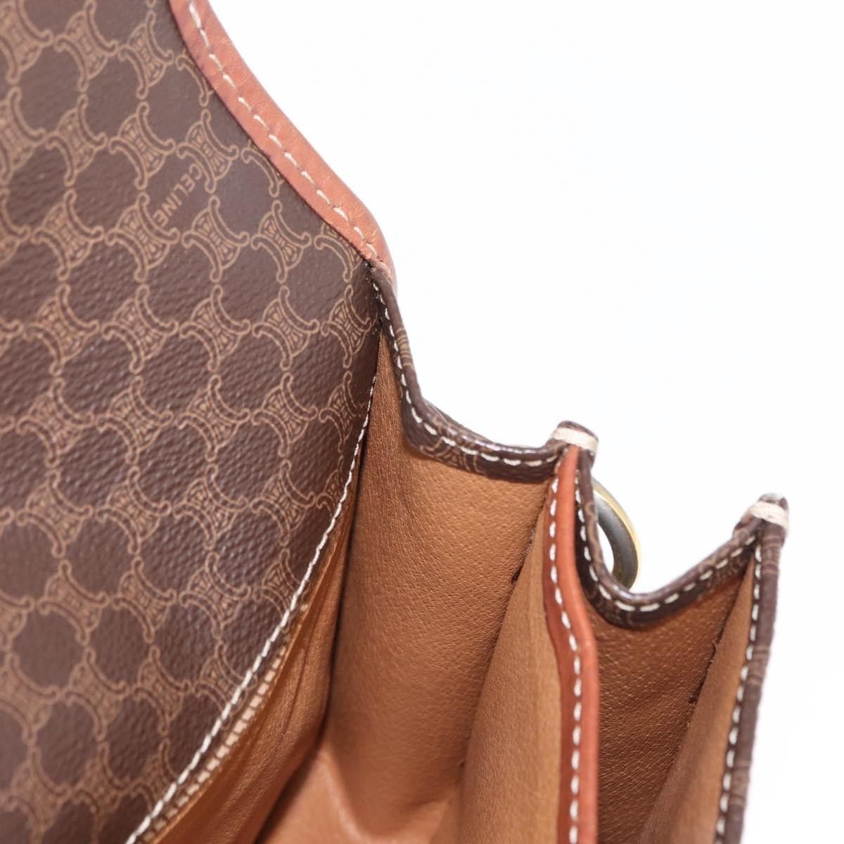 Celine Celine Vintage Macadam Shoulder Bag Canvas Size ONE SIZE - 18 Thumbnail