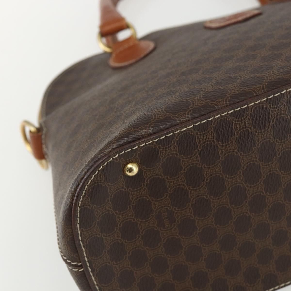 Celine Celine Vintage Macadam Canvas and Leather Size ONE SIZE - 10 Thumbnail