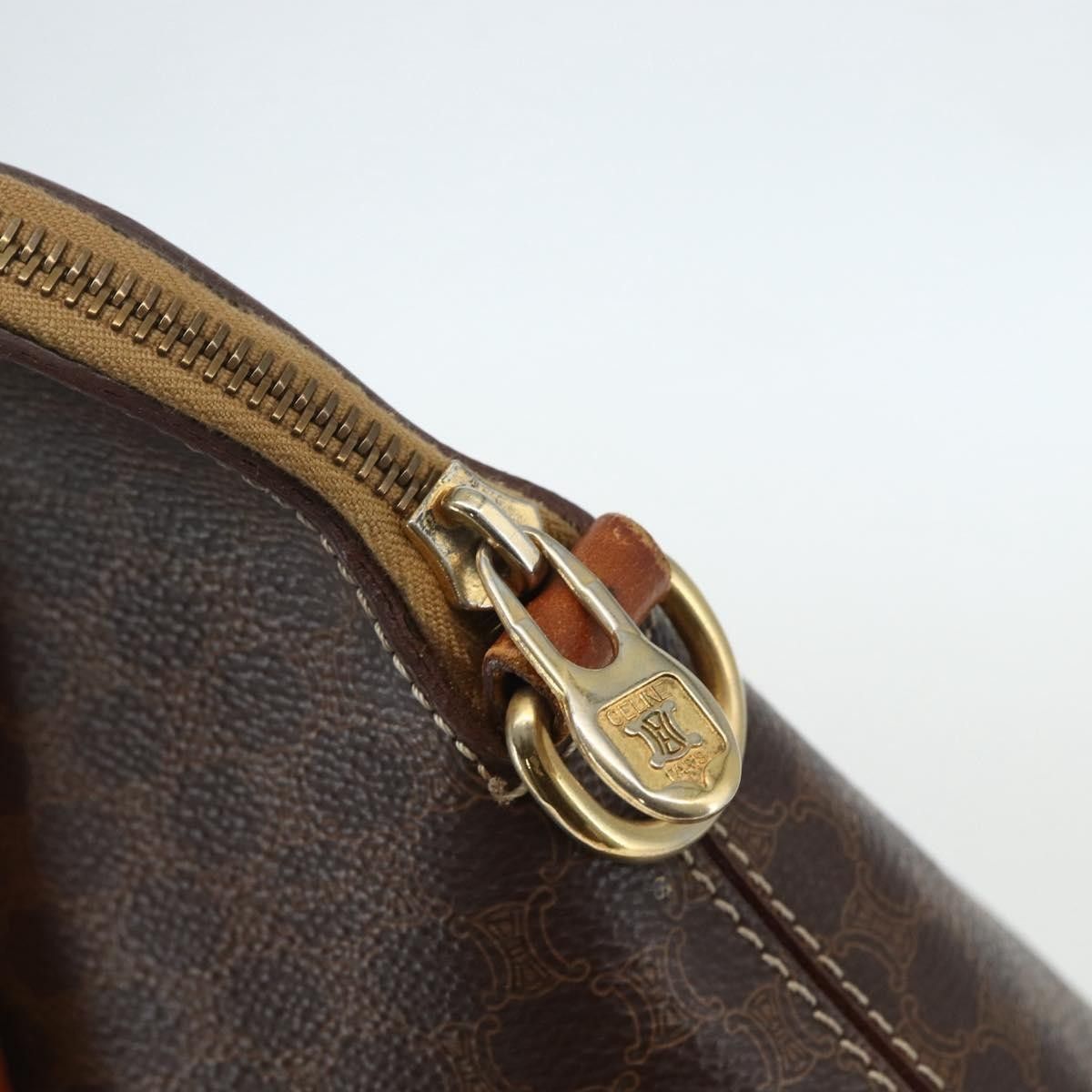 Celine Celine Vintage Macadam Canvas and Leather Size ONE SIZE - 18 Thumbnail