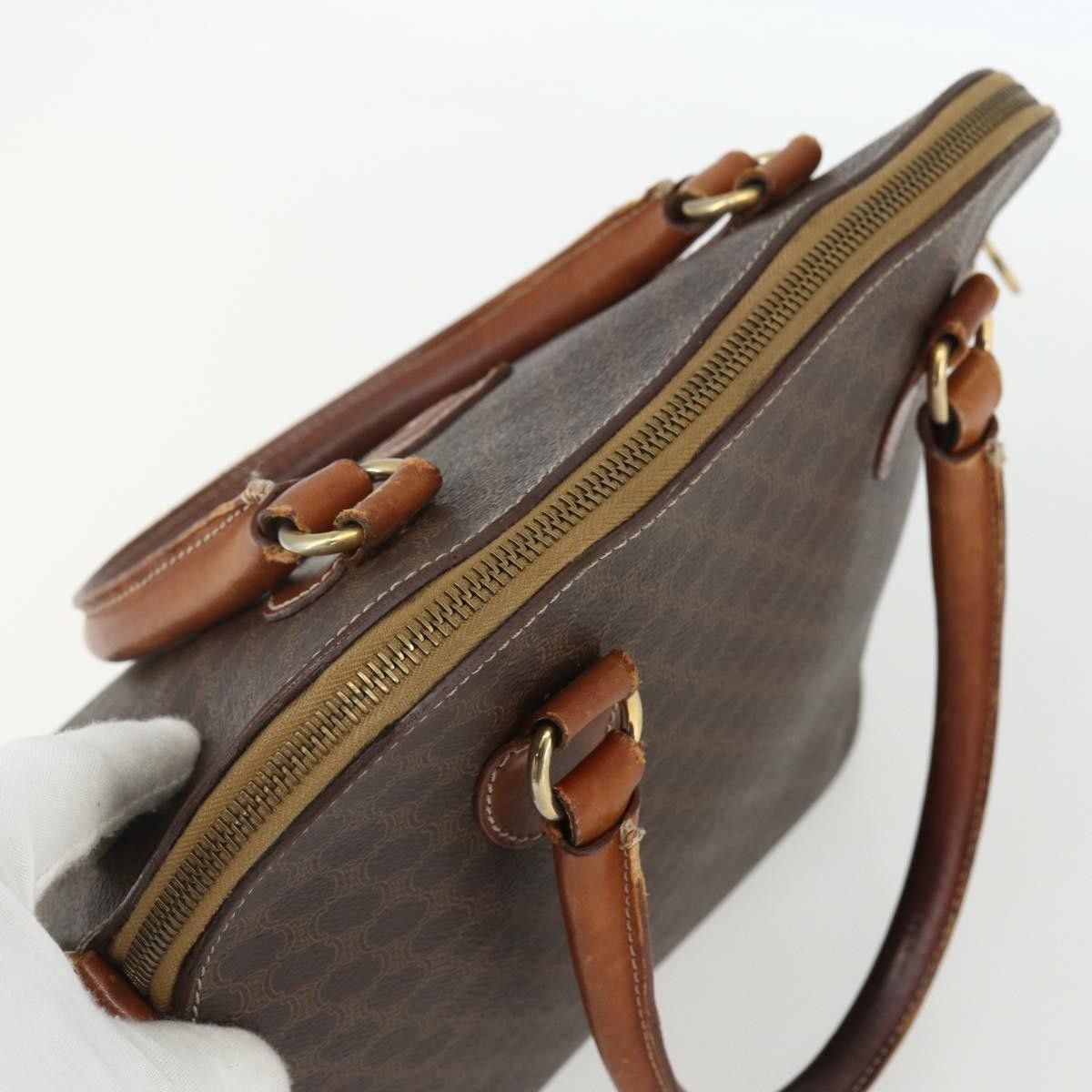 Celine Celine Vintage Macadam Canvas and Leather Size ONE SIZE - 15 Thumbnail