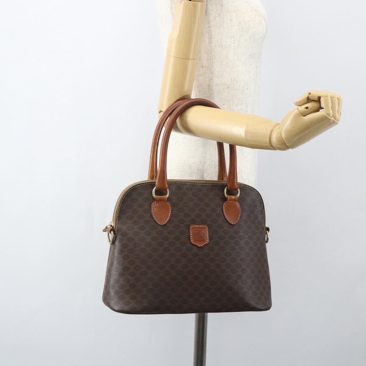 Celine Celine Vintage Macadam Canvas and Leather Size ONE SIZE - 14 Thumbnail