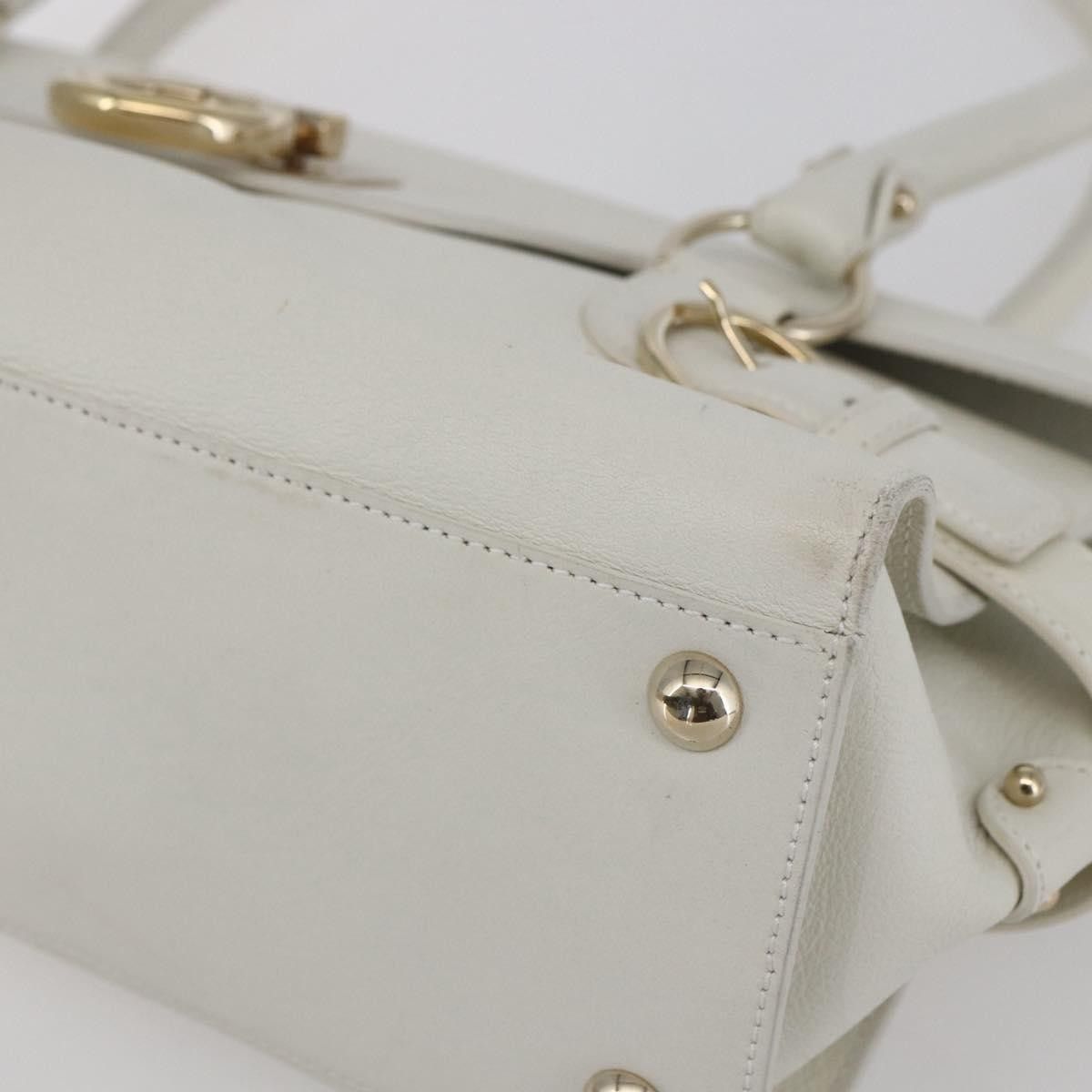 Salvatore Ferragamo Salvatore Ferragamo Gina Satchel Leather Size ONE SIZE - 8 Thumbnail