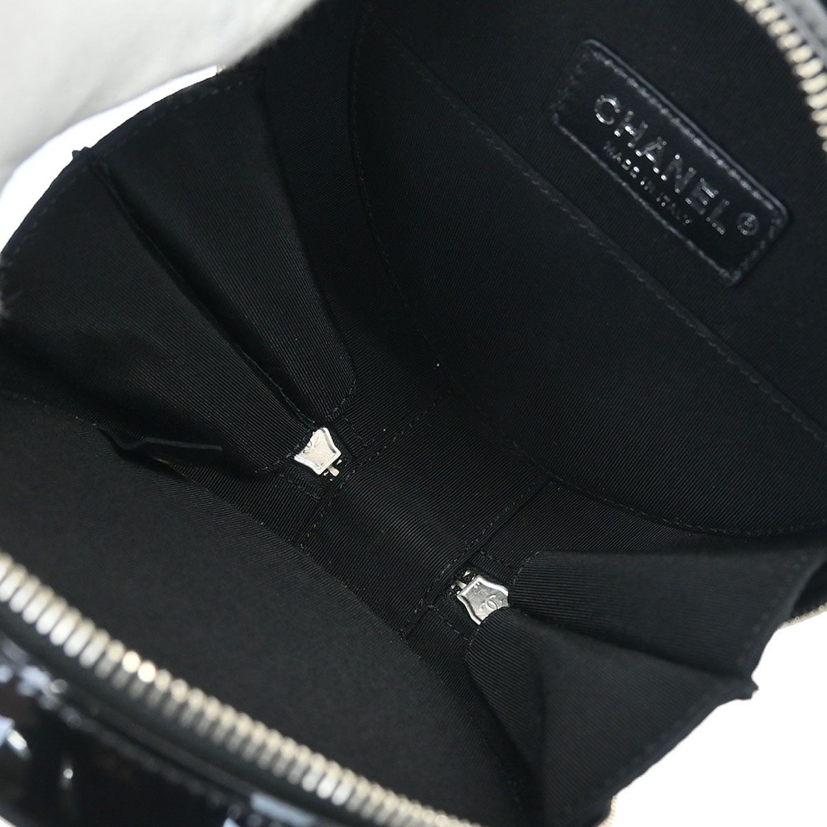 Chanel Chanel Evening On The Moon Round Evening Bag Glittered PVC with Patent Size ONE SIZE - 4 Thumbnail