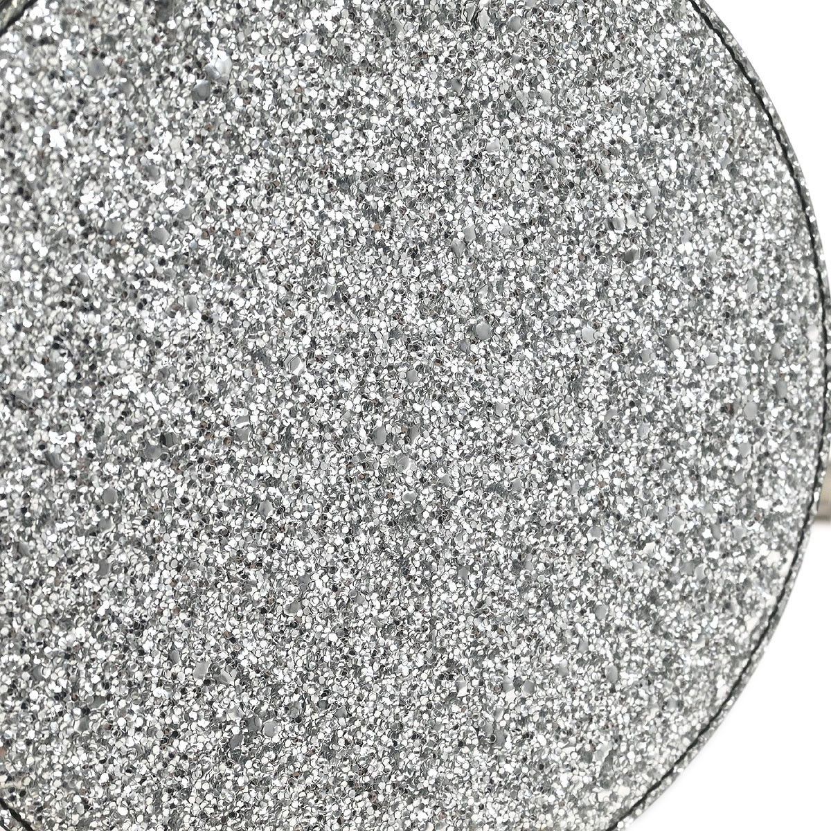 Chanel Chanel Evening On The Moon Round Evening Bag Glittered PVC with Patent Size ONE SIZE - 9 Thumbnail