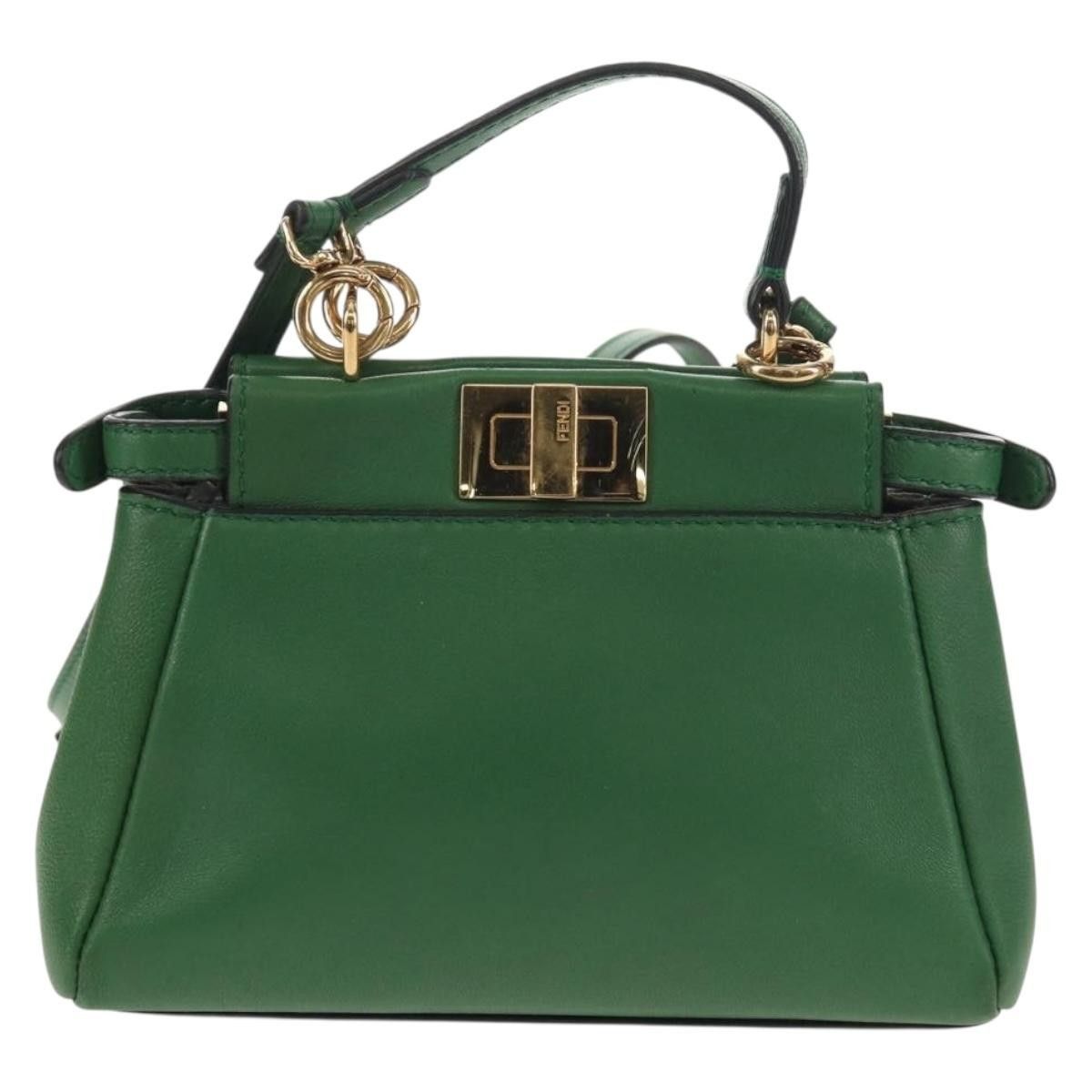 Fendi Fendi Peekaboo Bag Leather Size ONE SIZE - 2 Thumbnail