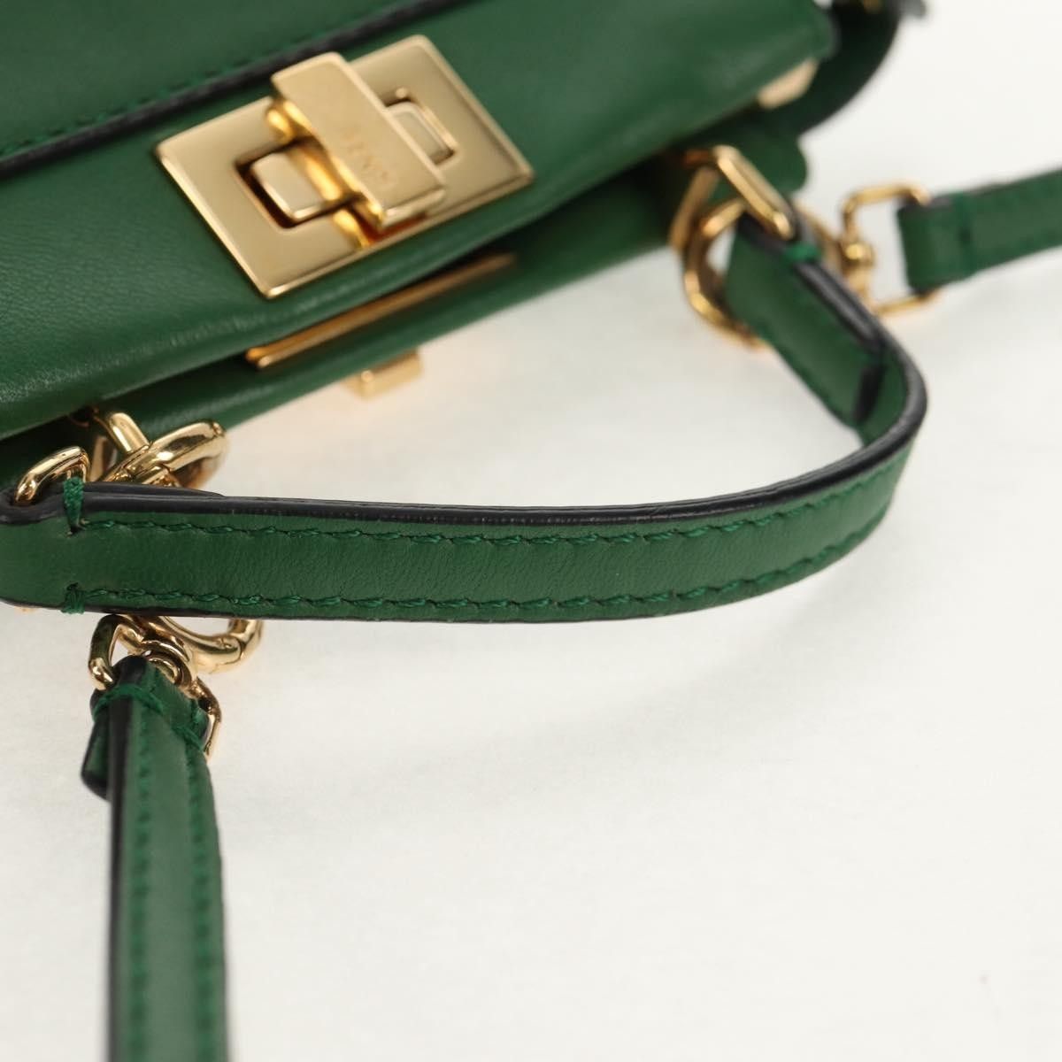 Fendi Fendi Peekaboo Bag Leather Size ONE SIZE - 15 Thumbnail