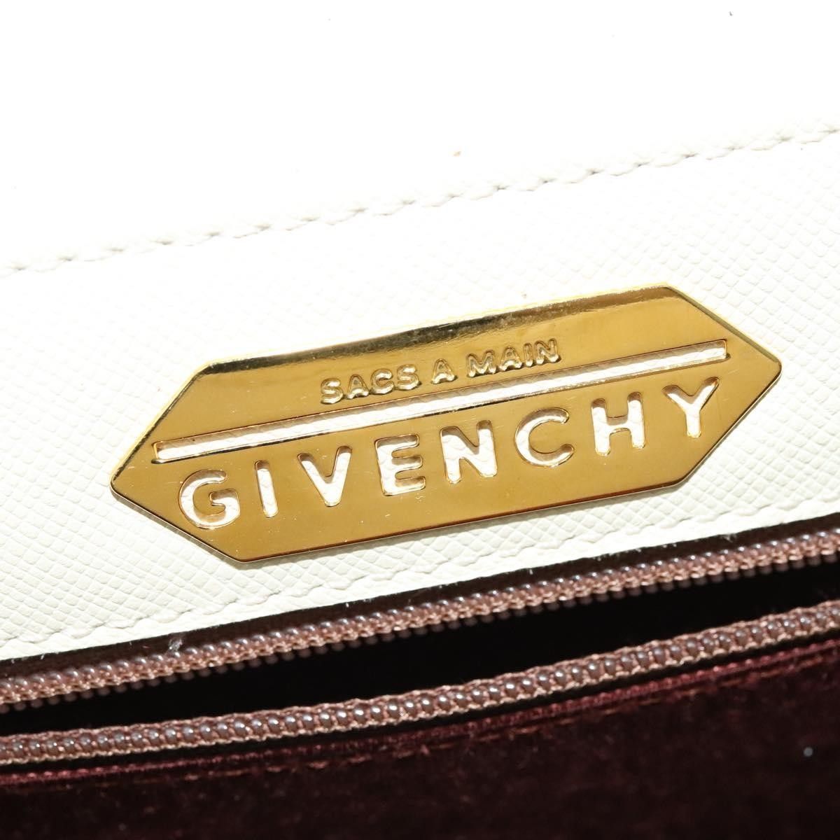 Givenchy Givenchy Vintage Handbag Leather Size ONE SIZE - 6 Thumbnail
