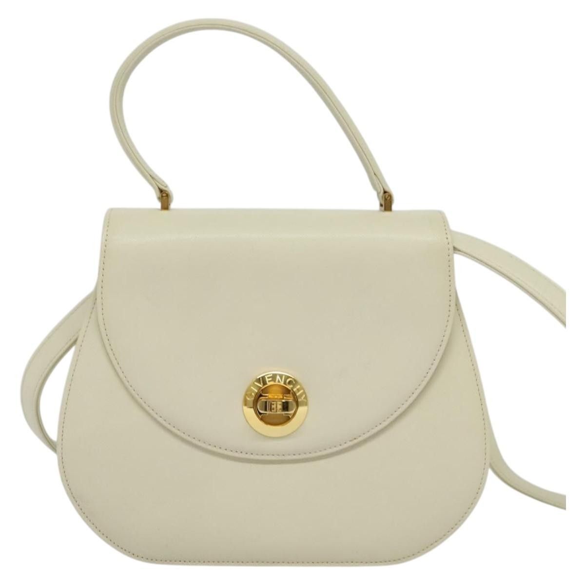 Givenchy Givenchy Vintage Handbag Leather Size ONE SIZE - 18 Thumbnail