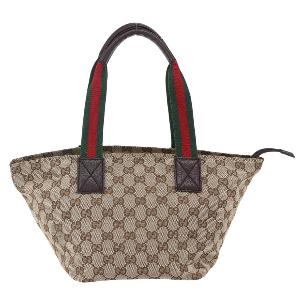 Gucci Gucci Web Zip Tote GG Canvas Size ONE SIZE - 2 Thumbnail
