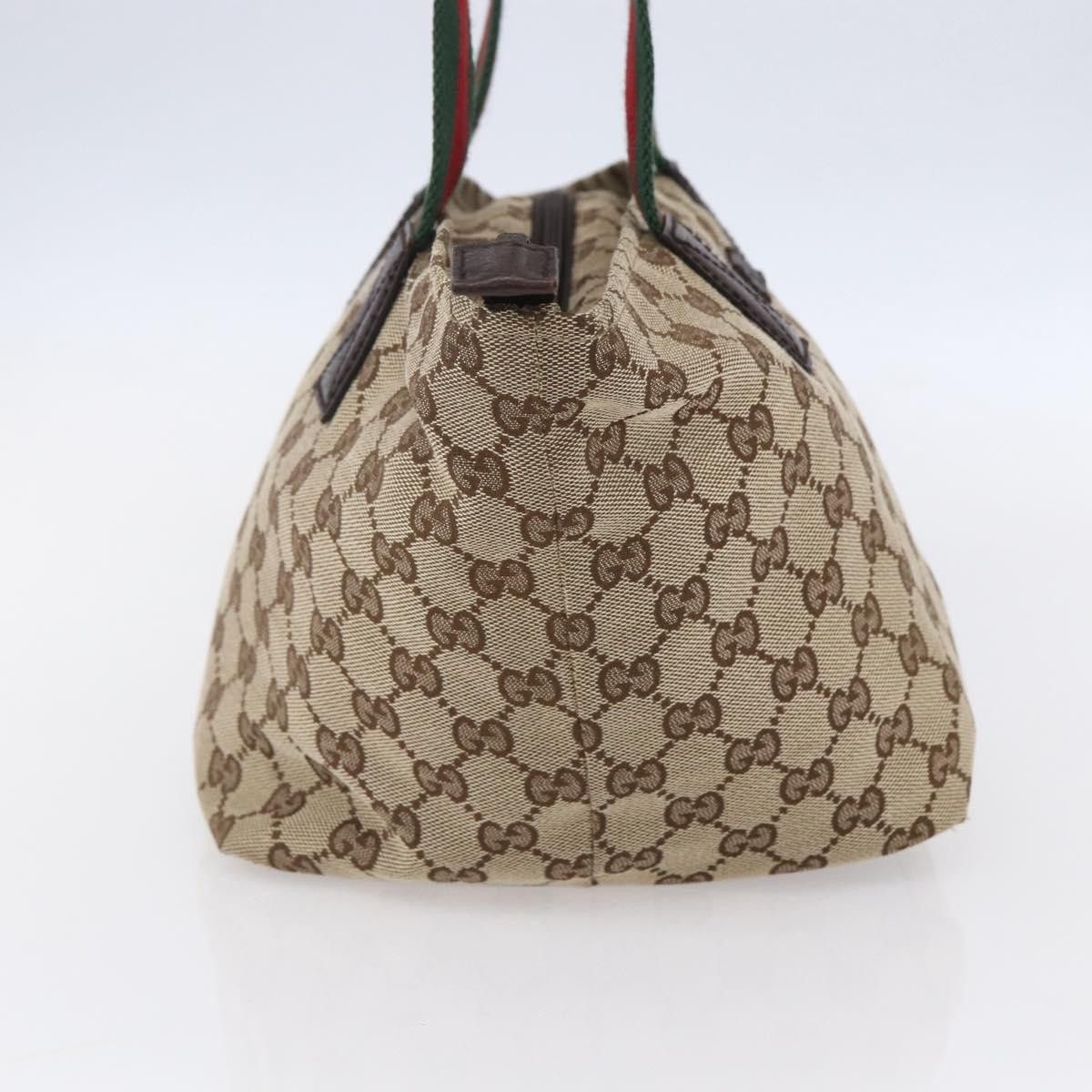 Gucci Gucci Web Zip Tote GG Canvas Size ONE SIZE - 3 Thumbnail