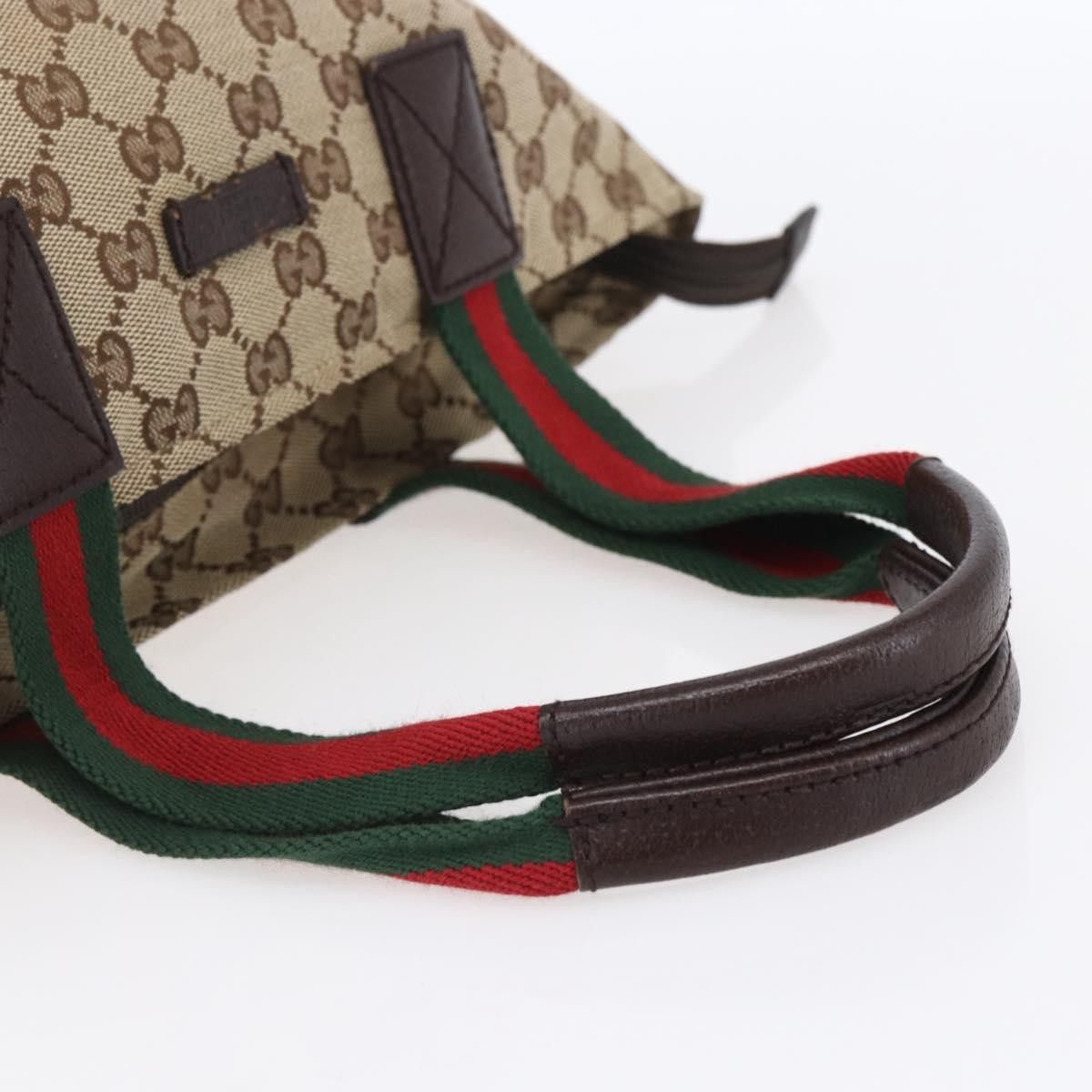 Gucci Gucci Web Zip Tote GG Canvas Size ONE SIZE - 8 Thumbnail
