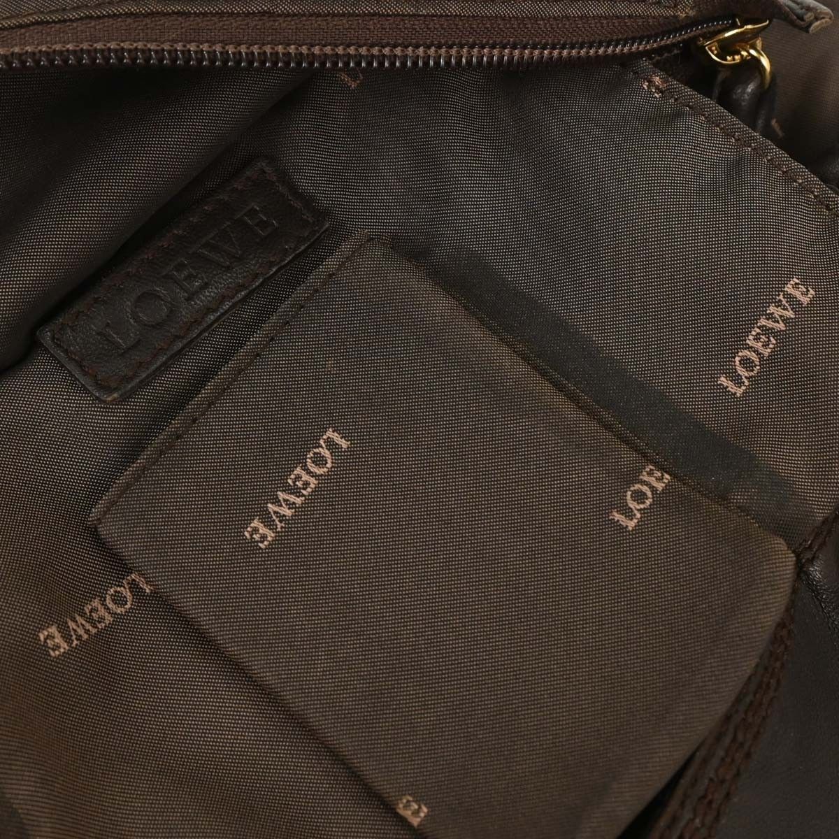 Loewe Loewe Anagram Logo Nappa Aire Hand Bag Leather Size ONE SIZE - 3 Thumbnail